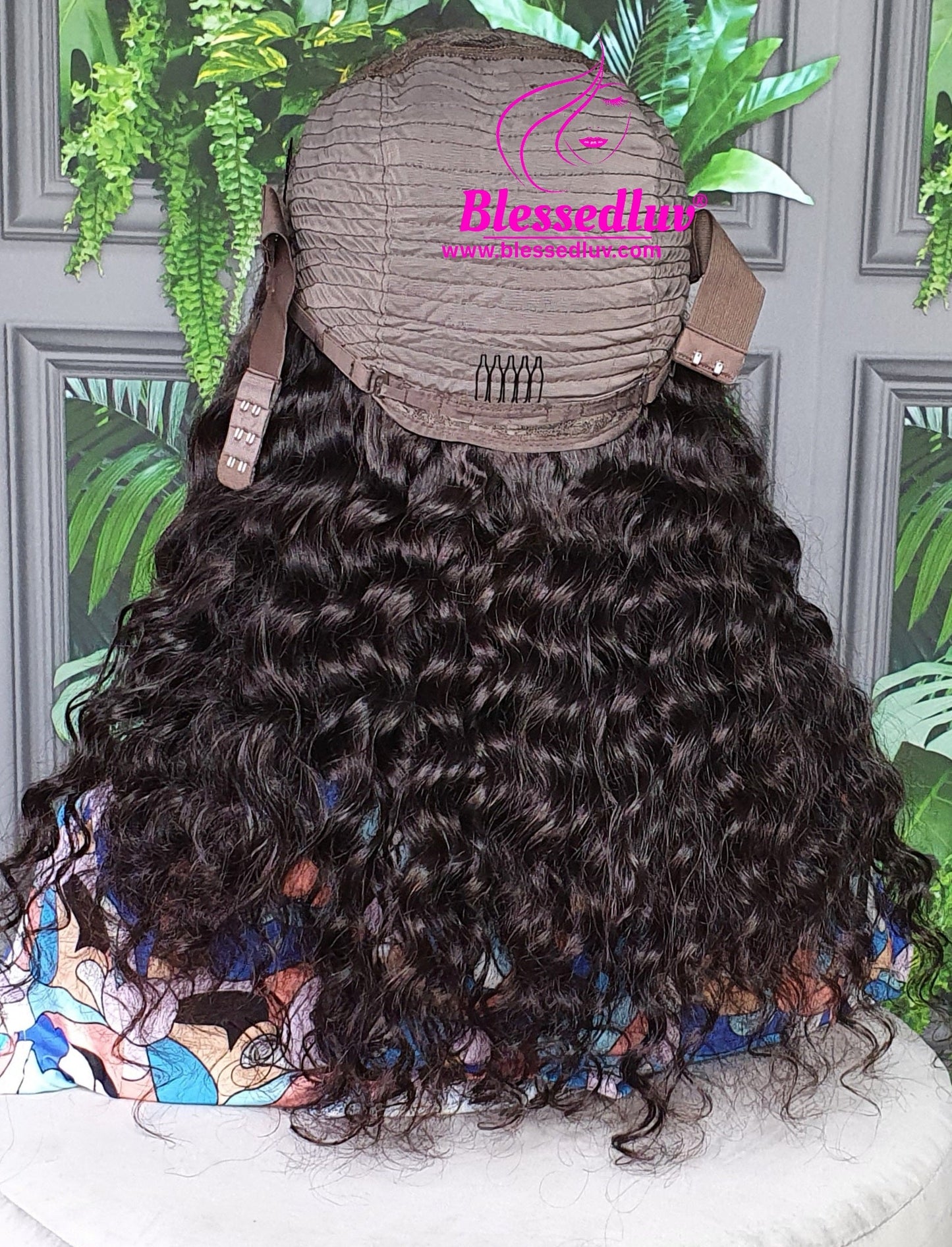 Ruby - Deep Curl Lace Closure Wig-Wigs-www.blessedluv.com-Brazilianweave.com