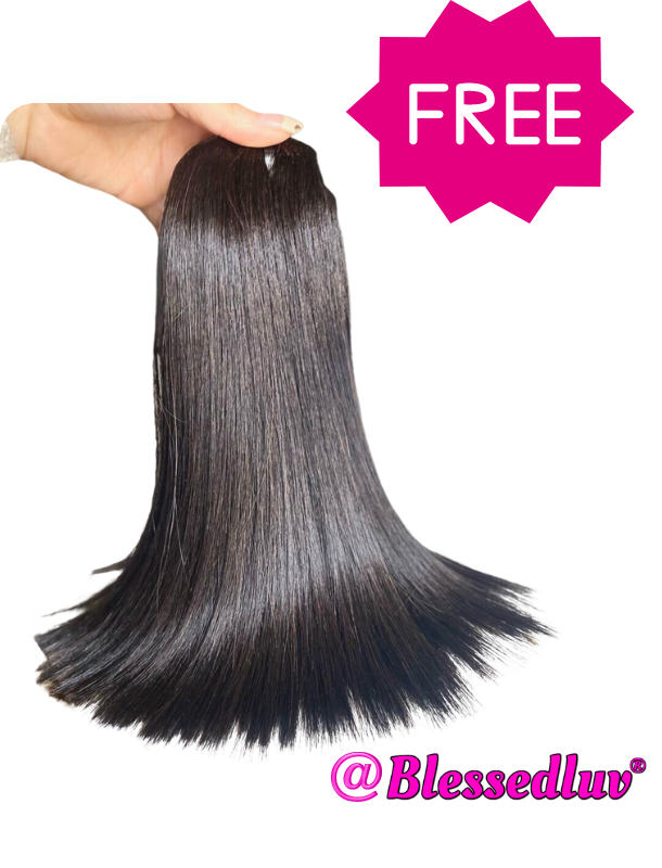 FREE Luxury Silky Straight Hair 50g SOLD OUT, Get on the Waiting List!-Hair Extensions-Blessedluv.com-Brazilianweave.com