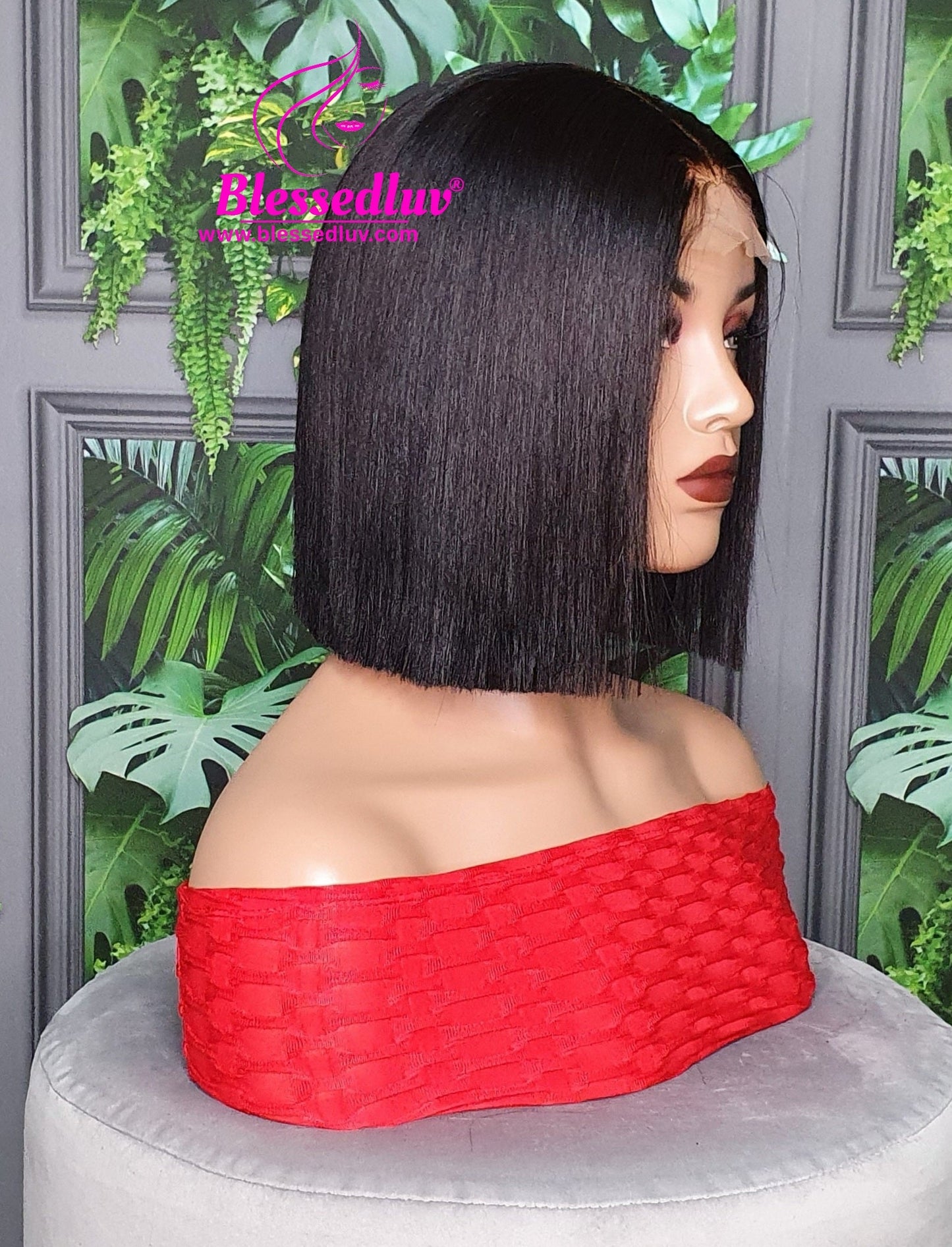 Rachel - Raw VietnameseBlunt Cut Bob Wig - SALE-Wigs-www.blessedluv.com-Brazilianweave.com