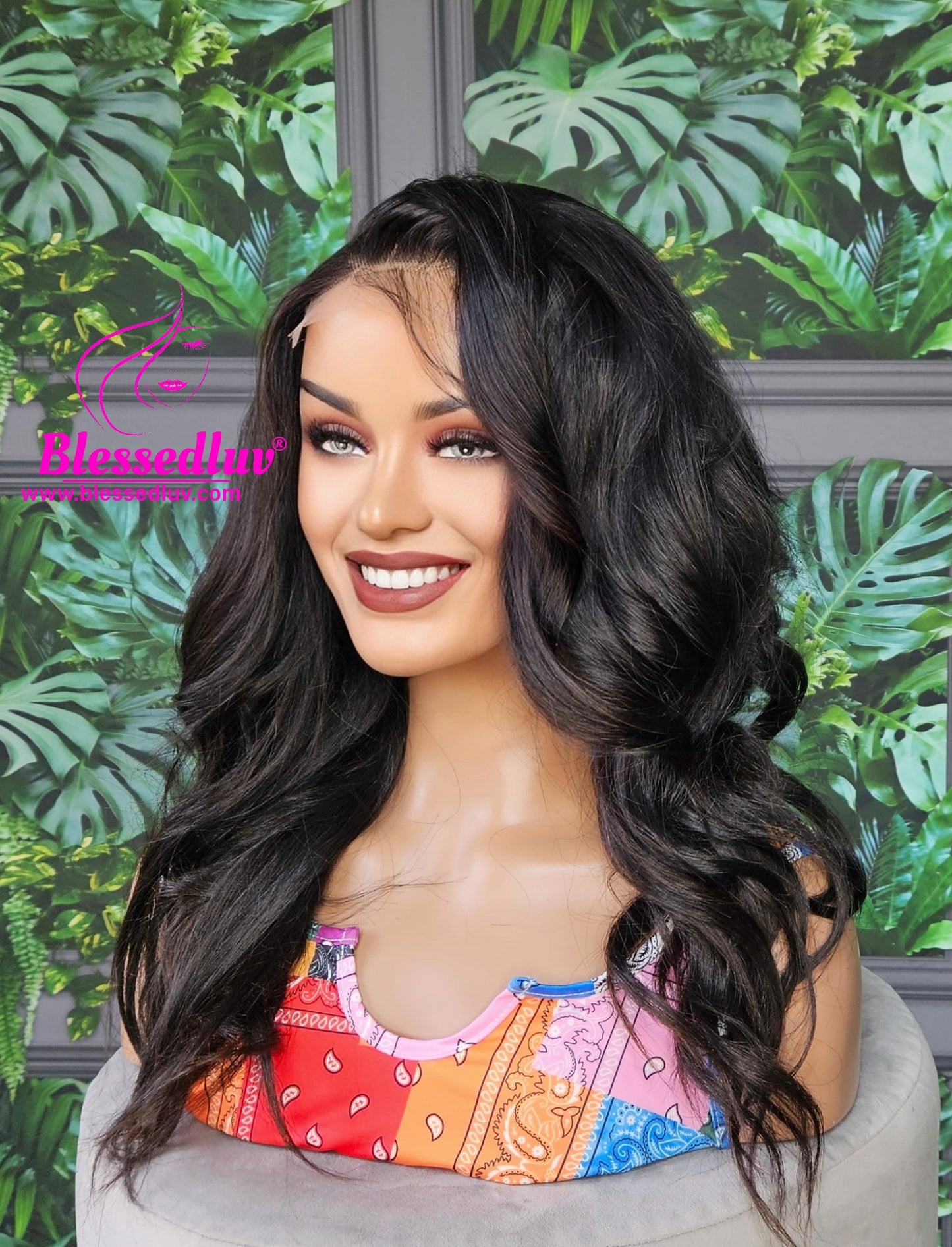 Debs - Human 250 Density Closure Wig-Wigs-www.blessedluv.com-Brazilianweave.com