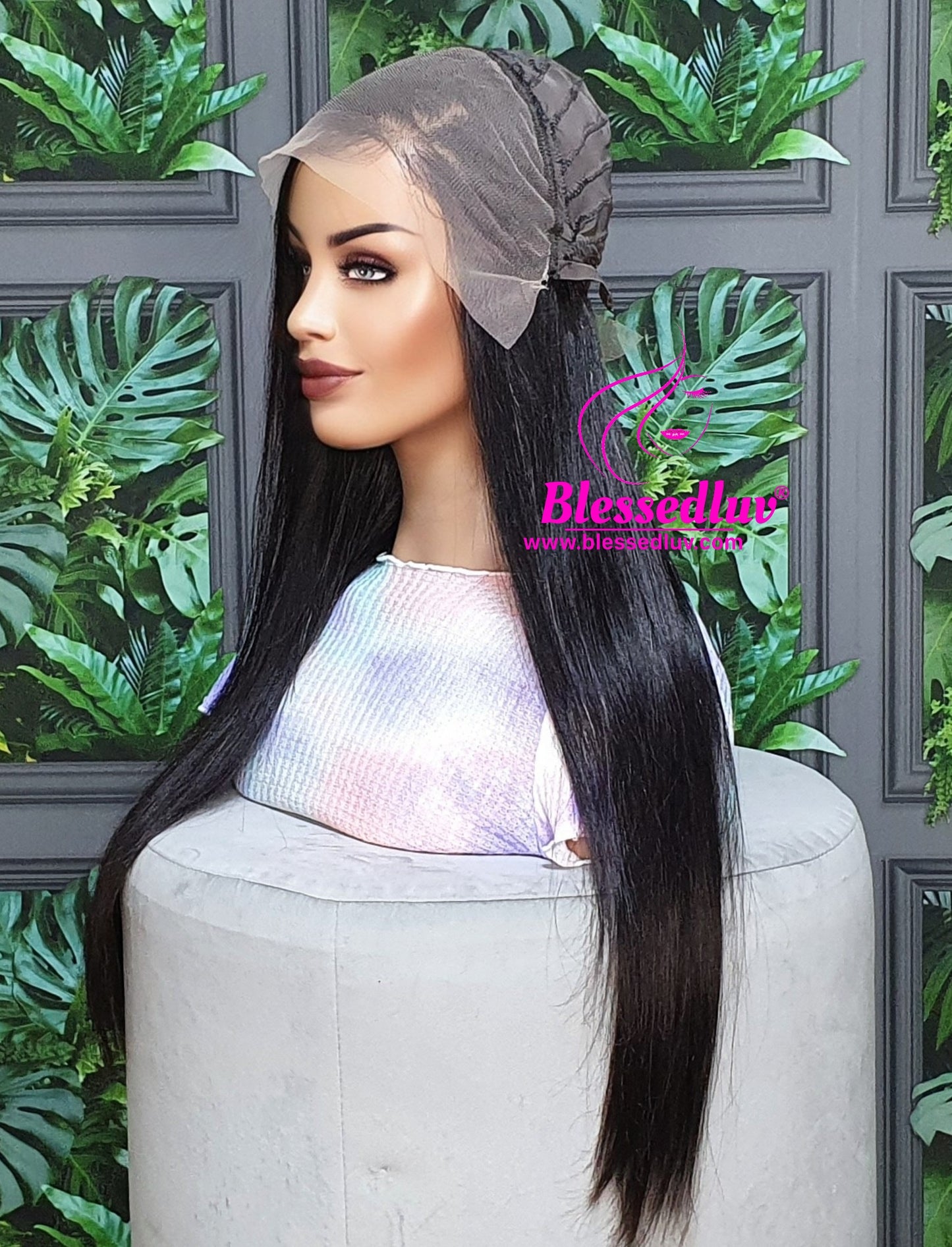 Lina - Raw Straight Virgin Frontal Wig-Wigs-www.blessedluv.com-Brazilianweave.com