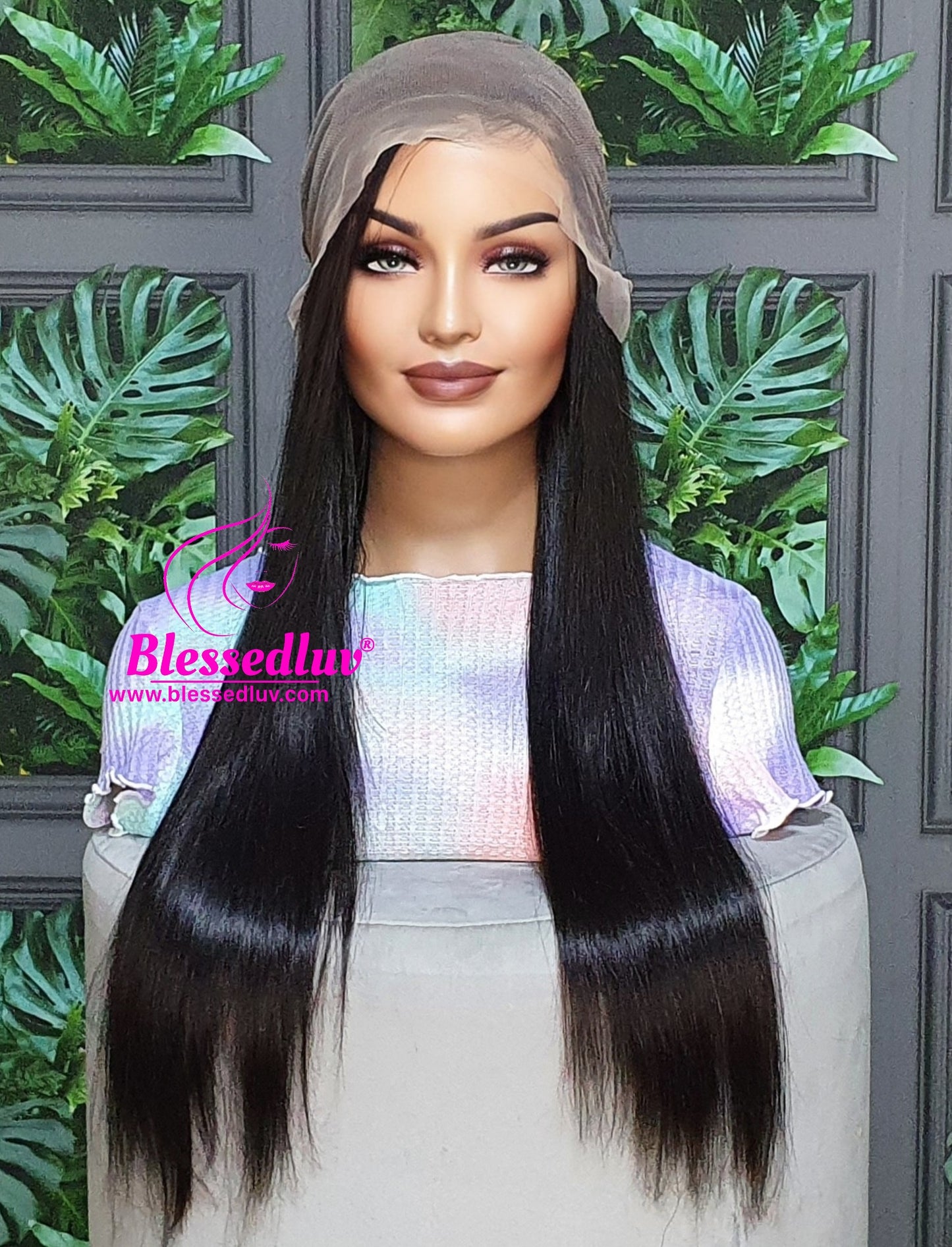 Lina - Raw Straight Virgin Frontal Wig-Wigs-www.blessedluv.com-Brazilianweave.com