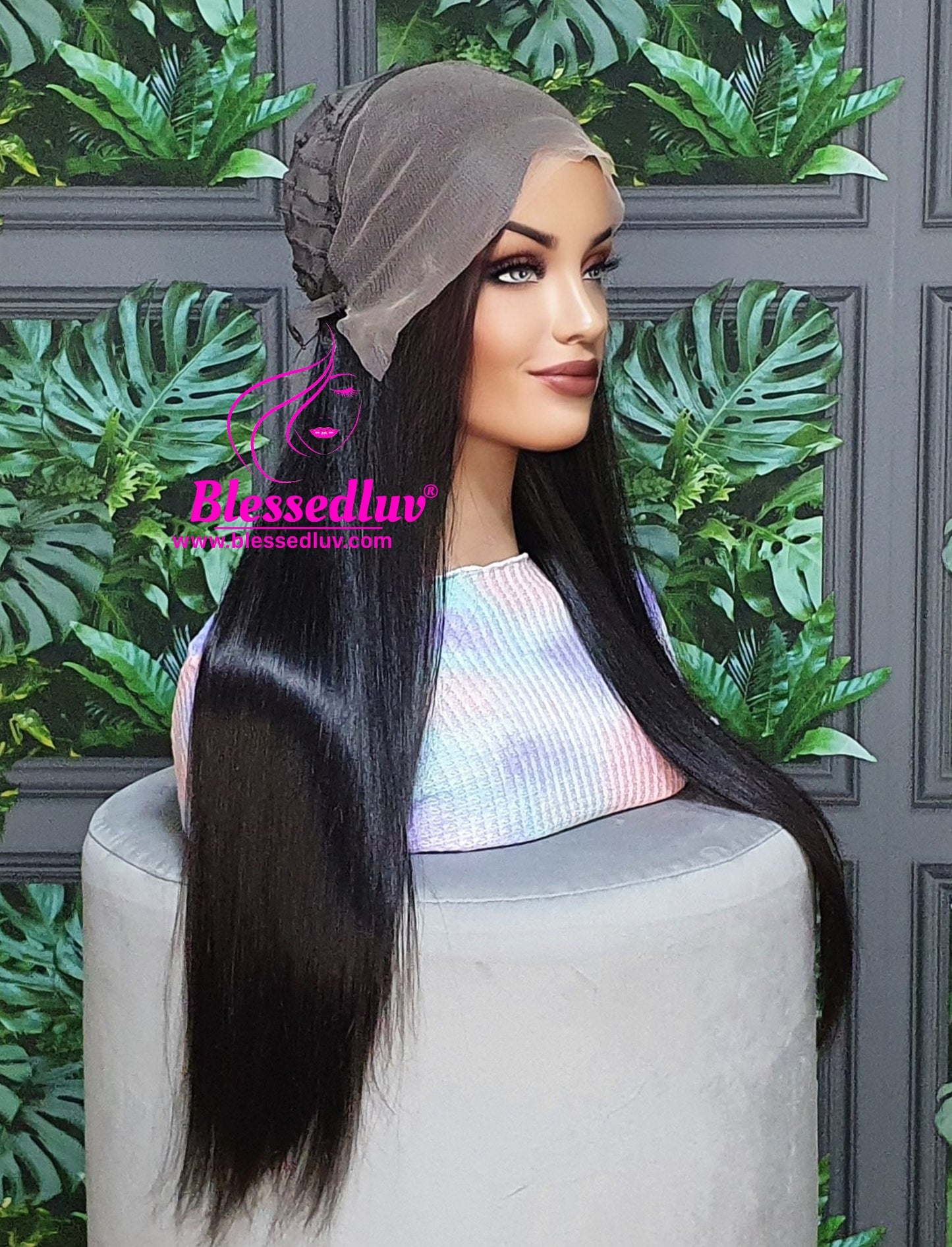 Lina - Raw Straight Virgin Frontal Wig-Wigs-www.blessedluv.com-Brazilianweave.com