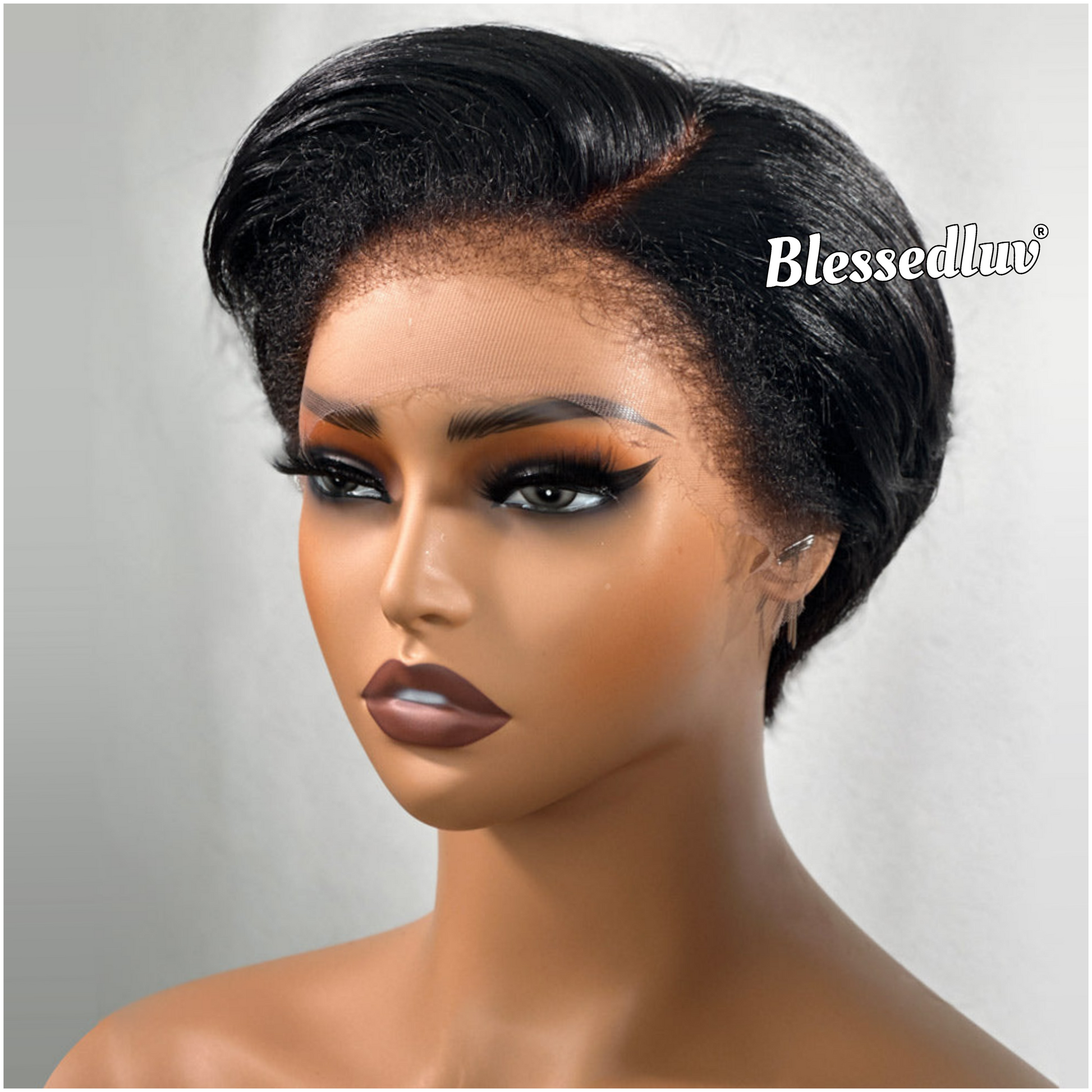 Ruth - 4c Edges Ventilated Pixie Wig-Blessedluv.com-Brazilianweave.com