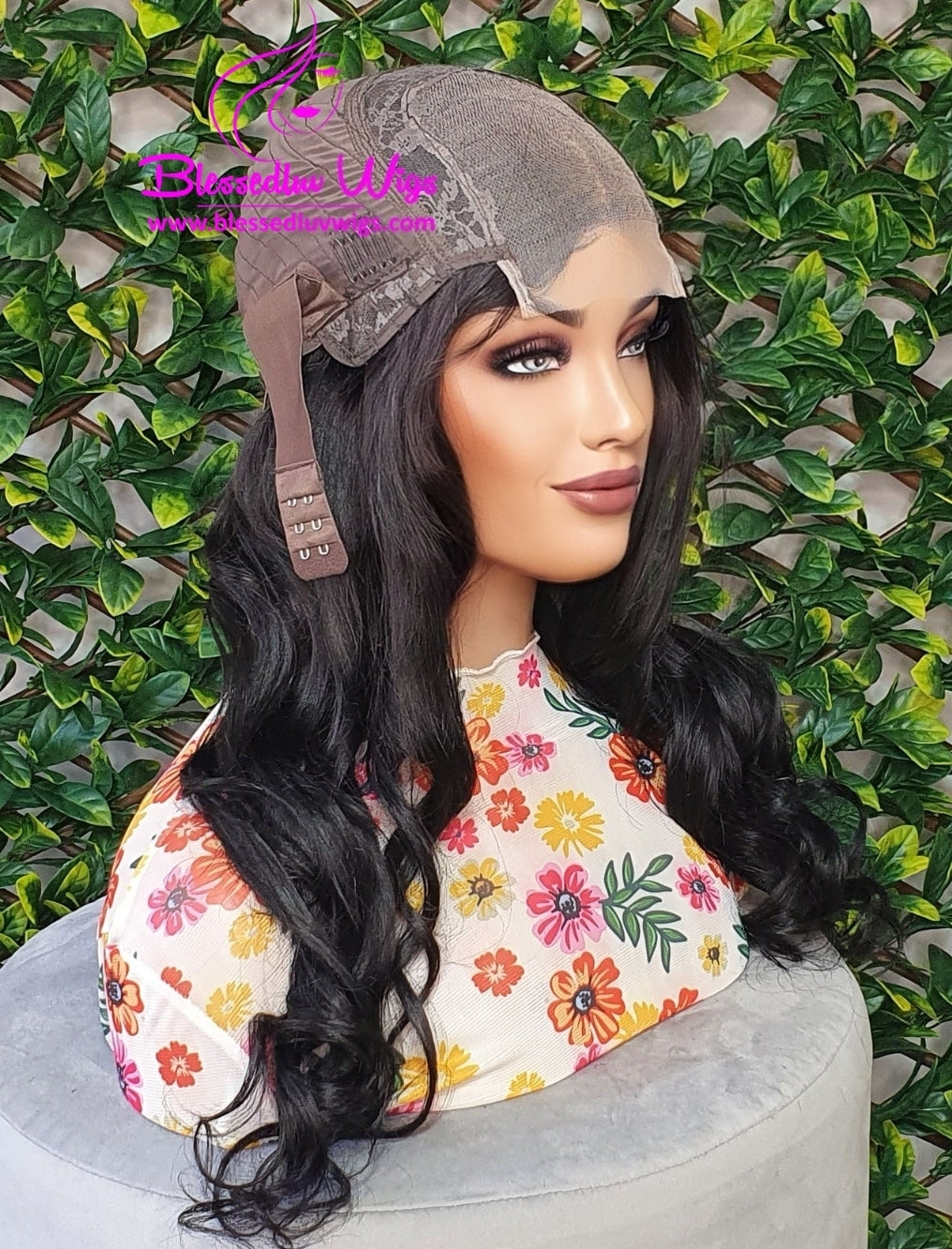 Eloise - Colour #1 & 1b Brazilian Lace Closure Wig SALE-Wig-Blessedluv.com-Brazilianweave.com