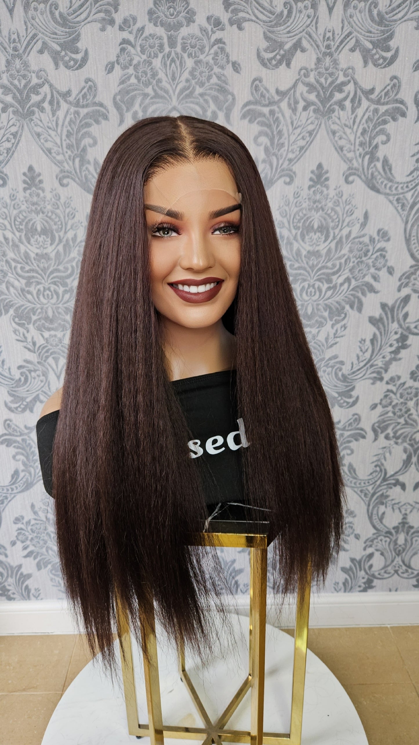 Chichi – 13x6 Premium Human Hair Blend Wig-Wig-Blessedluv.com-Brazilianweave.com