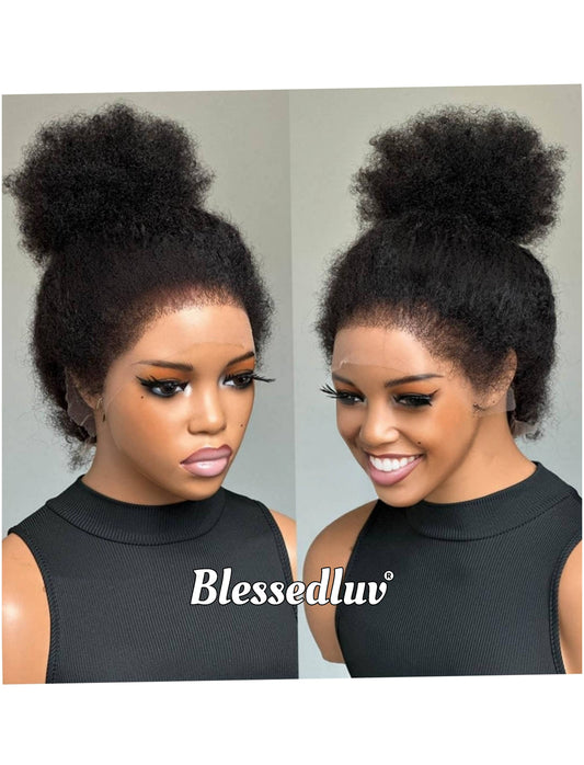 Gracie - 4c Texture Ventilated Kinky Wig-Blessedluv.com-Brazilianweave.com
