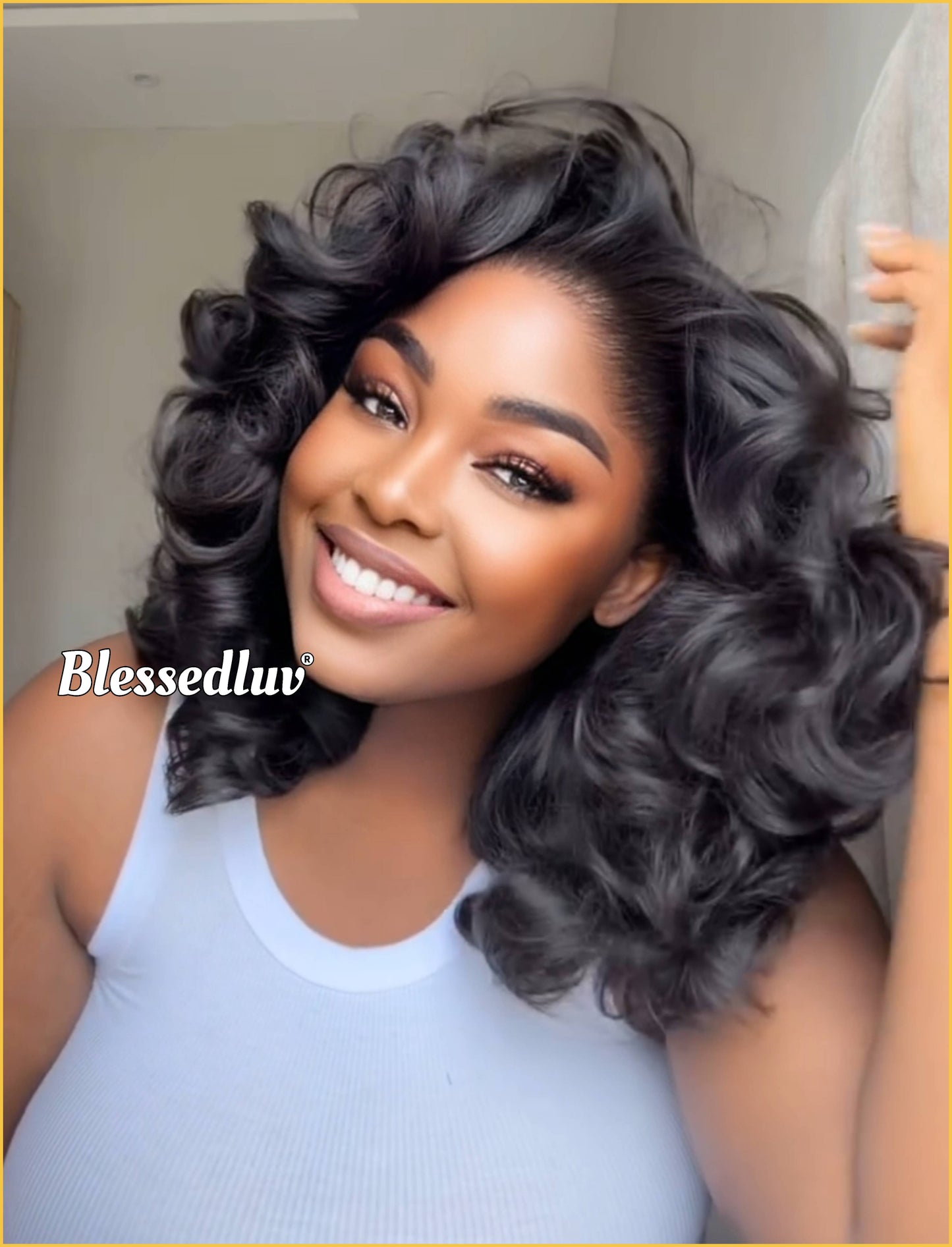 Hope – Premium Human Hair Blend Wig-Wig-Blessedluv.com-Brazilianweave.com