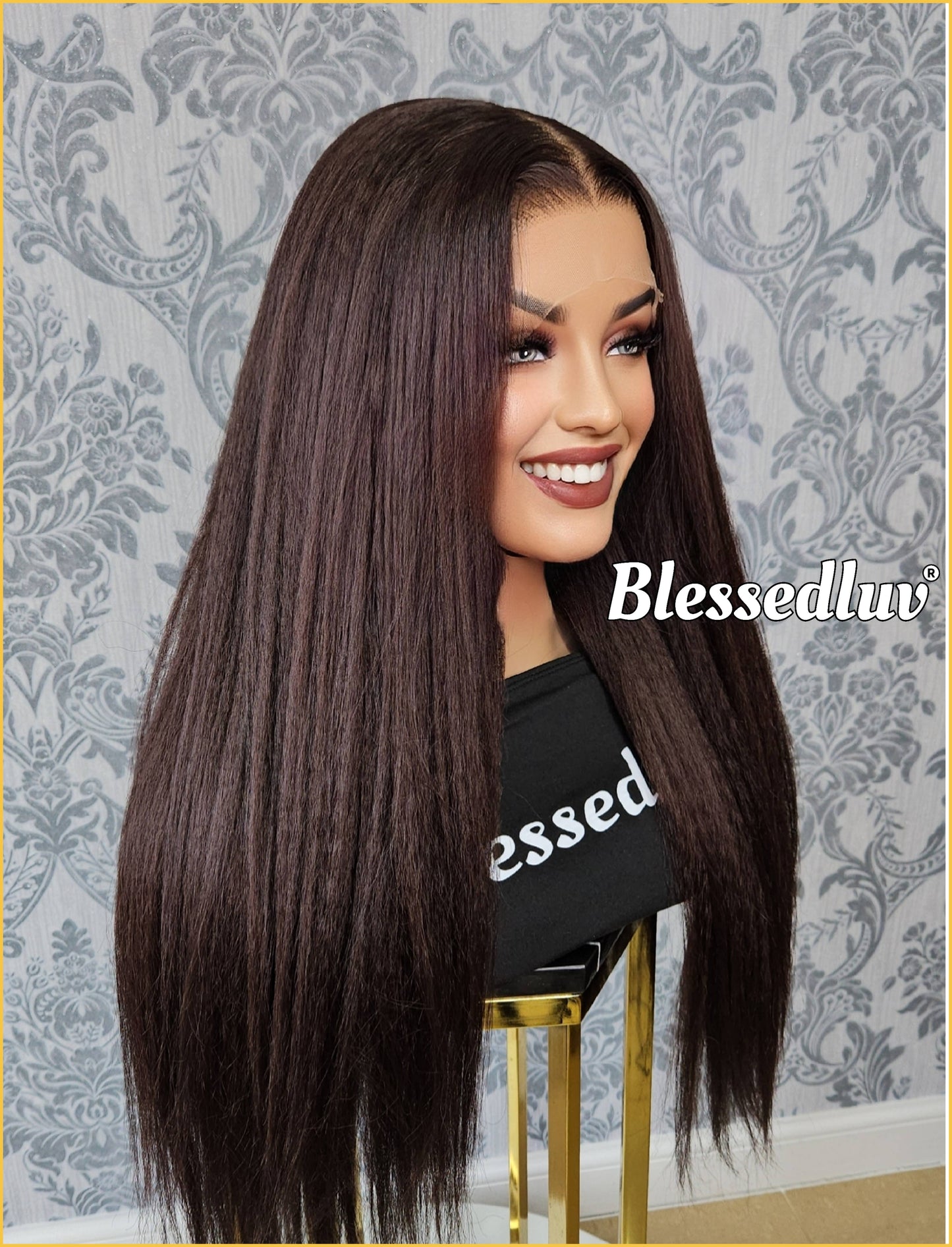 Chichi – 13x6 Premium Human Hair Blend Wig-Wig-Blessedluv.com-Brazilianweave.com