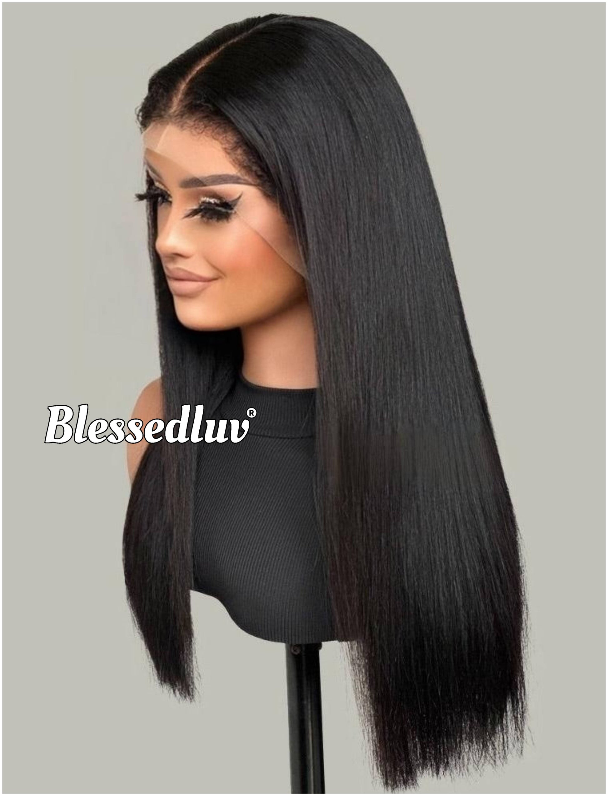 Eliza - 3c Texture Edges Ventilated Wig-Blessedluv.com-Brazilianweave.com