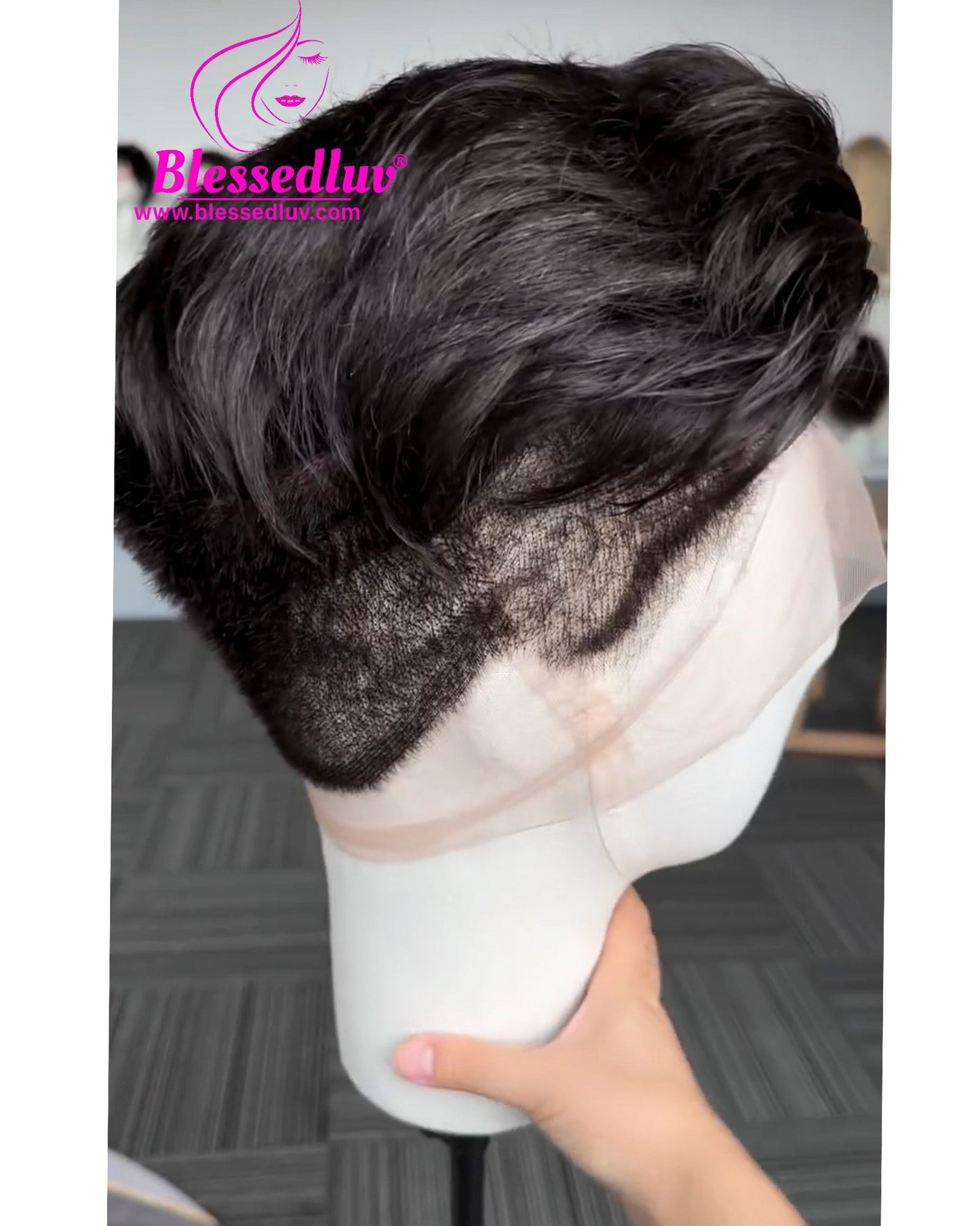 Archie - Men Full Lace Wig-WIG-Blessedluv.com-Brazilianweave.com
