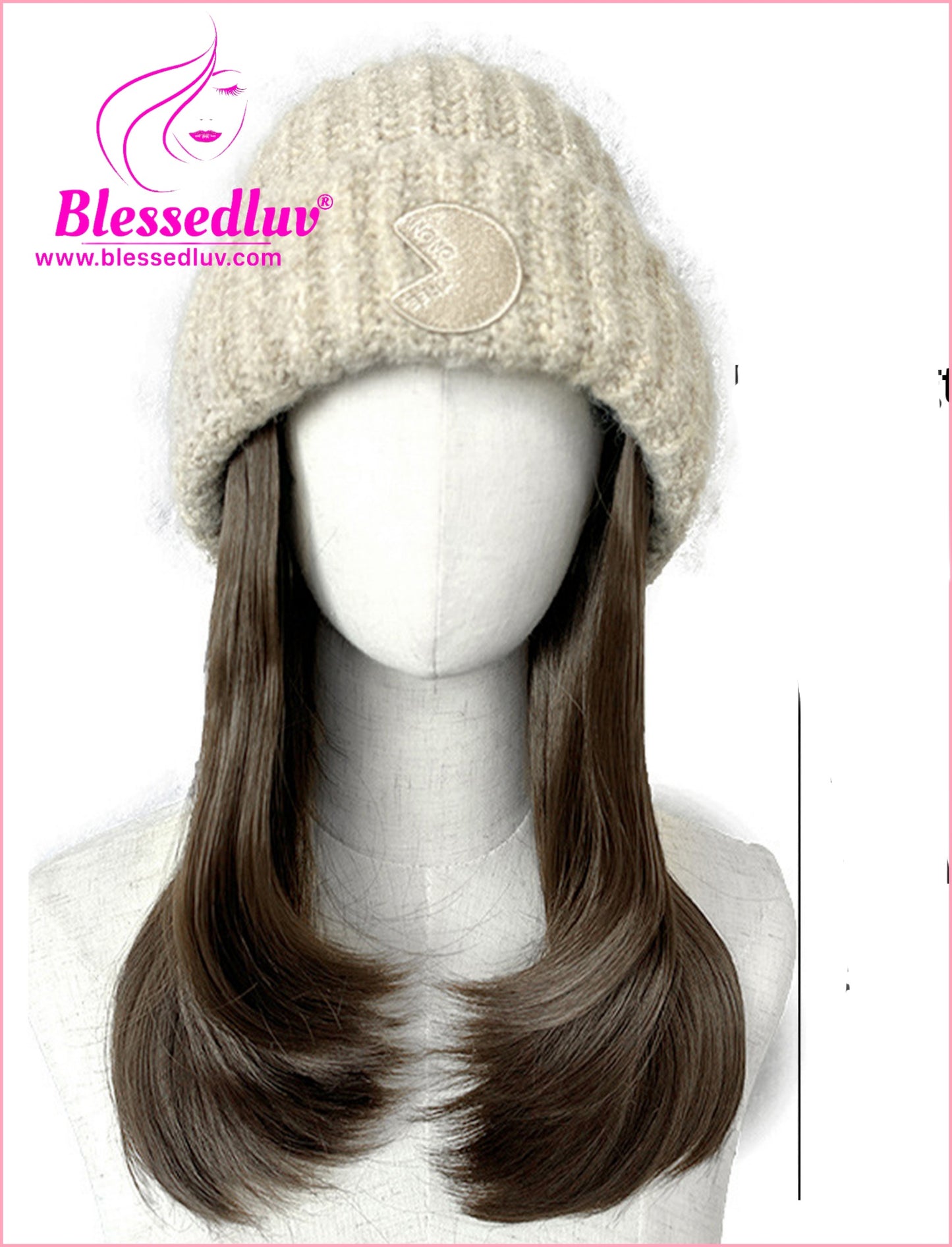 Crystal Woolly Hat Wig - Synthetic Hair Sale-WIG-Blessedluv.com-Brazilianweave.com