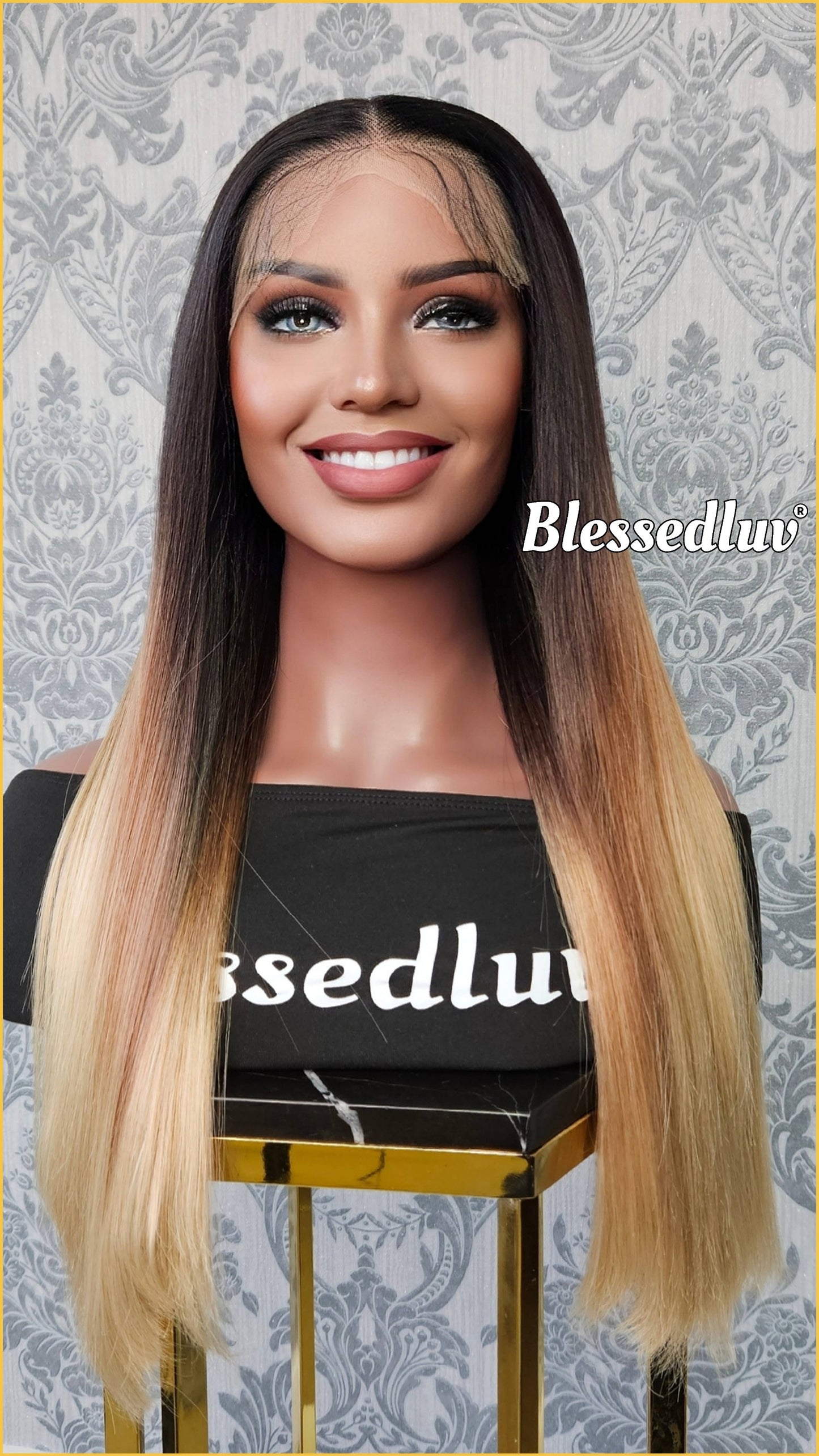 Elsie – 13x6 Premium Human Hair Blend Wig-Wig-Blessedluv.com-Brazilianweave.com