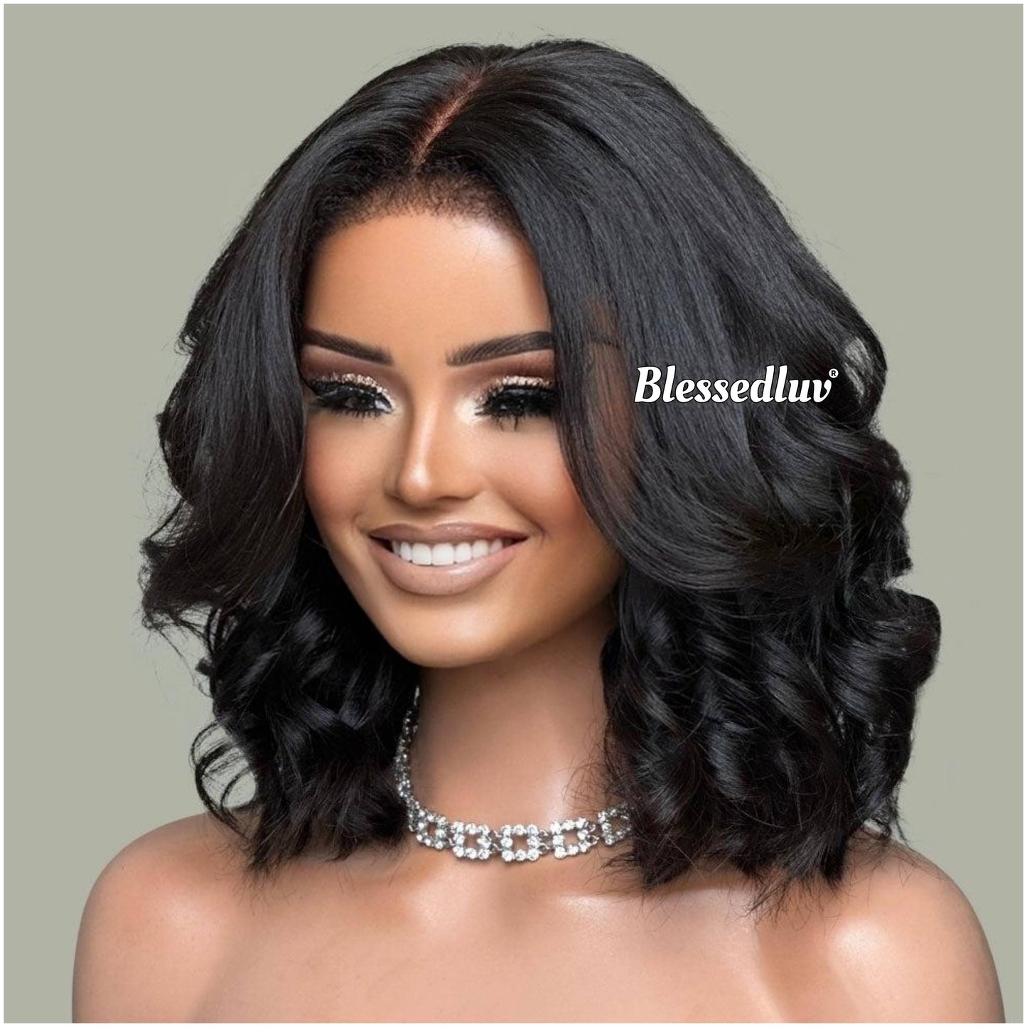 Yana - Yaki Texture Glueless Wig-Blessedluv.com-Brazilianweave.com