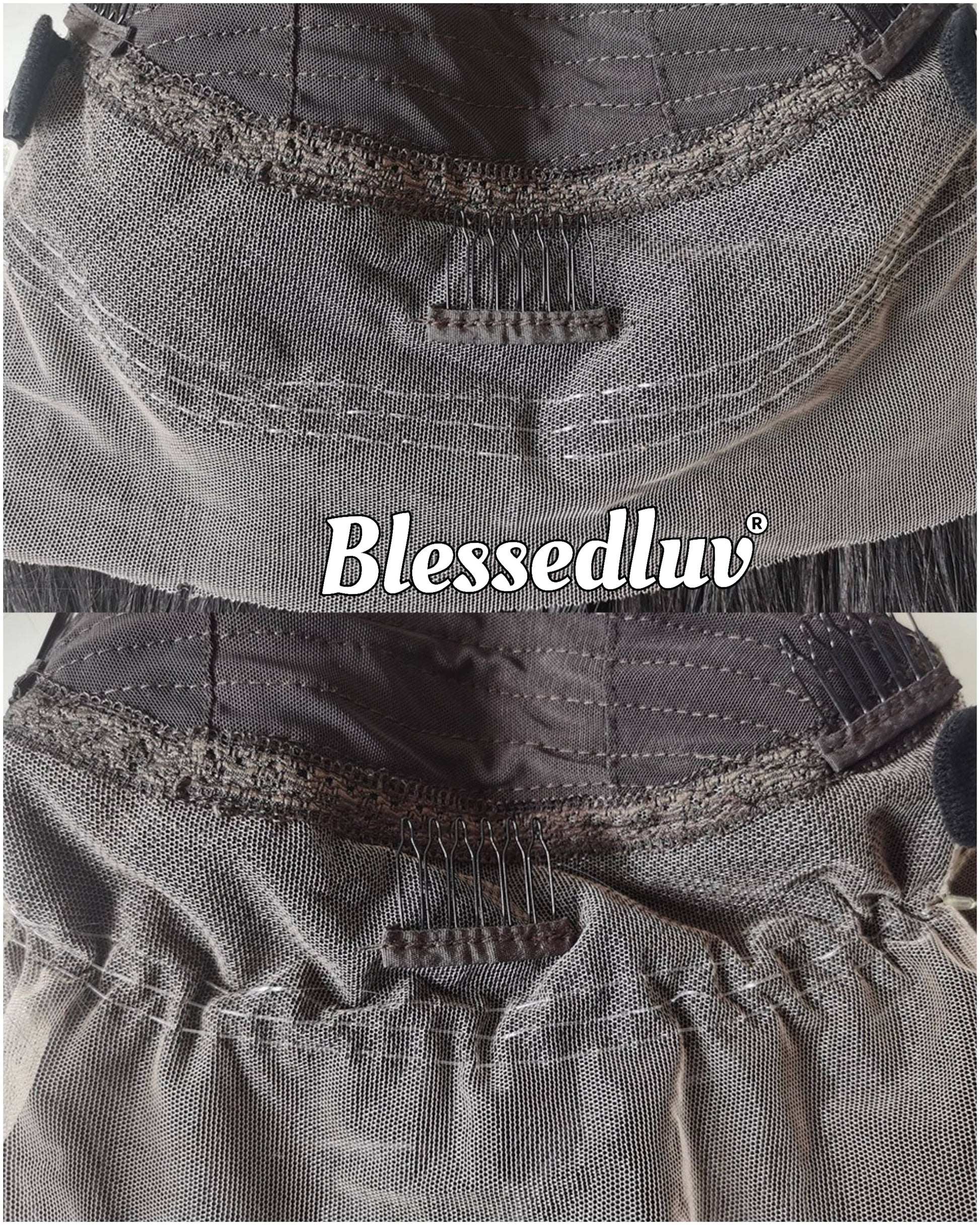 Zara - 360 Drawstring Frontal Kinky Straight Texture Ventilated Lace Wig-Blessedluv.com-Brazilianweave.com