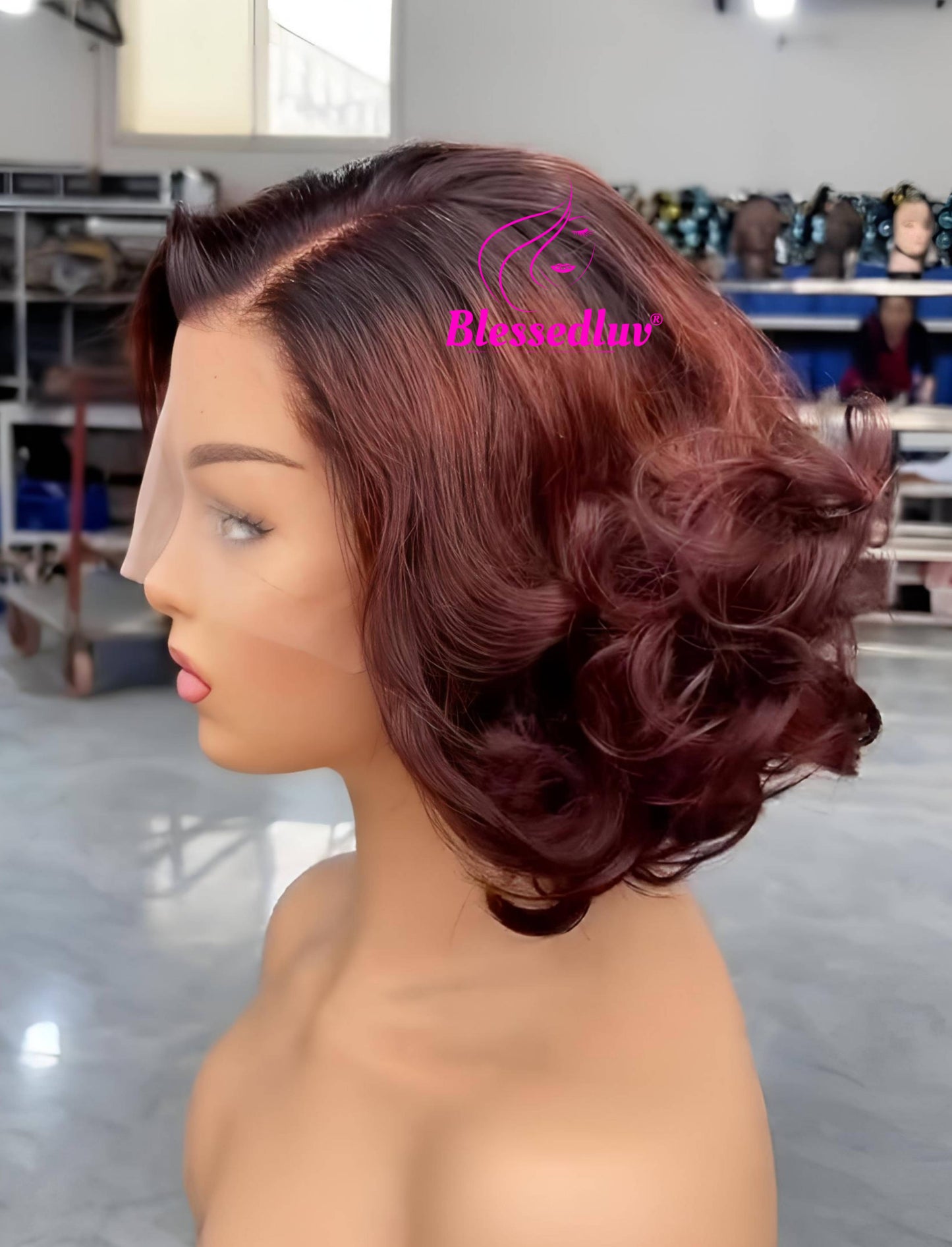 Roxy - HD Lace Frontal Blow Out Wave-Wig-Blessedluv.com-Brazilianweave.com