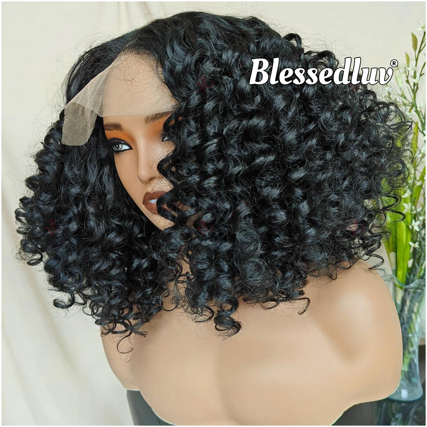 Zuri – Curly Premium Human Hair Blend Wig-Wig-Blessedluv.com-Brazilianweave.com