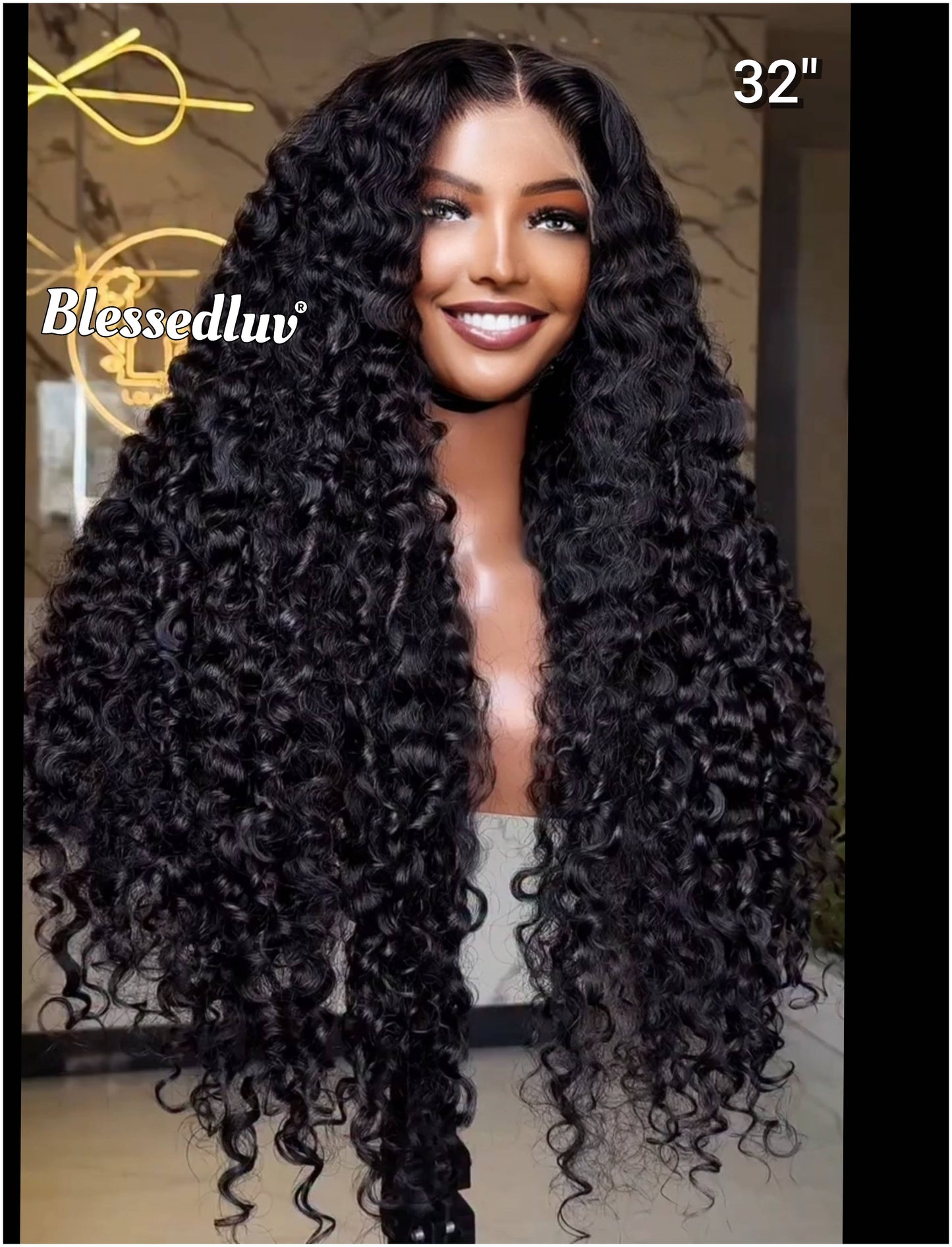 Destiny - Eurasian Curls Luxury Super Double Drawn Wig - 24 inch-Blessedluv.com-Brazilianweave.com