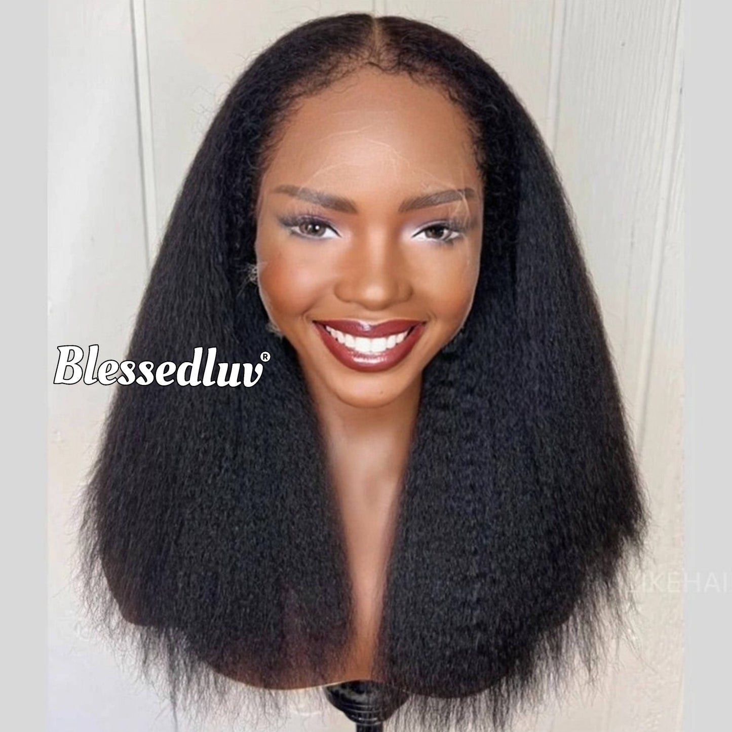 Layla - 3C Texture Ventilated Kinky Wig-Blessedluv.com-Brazilianweave.com