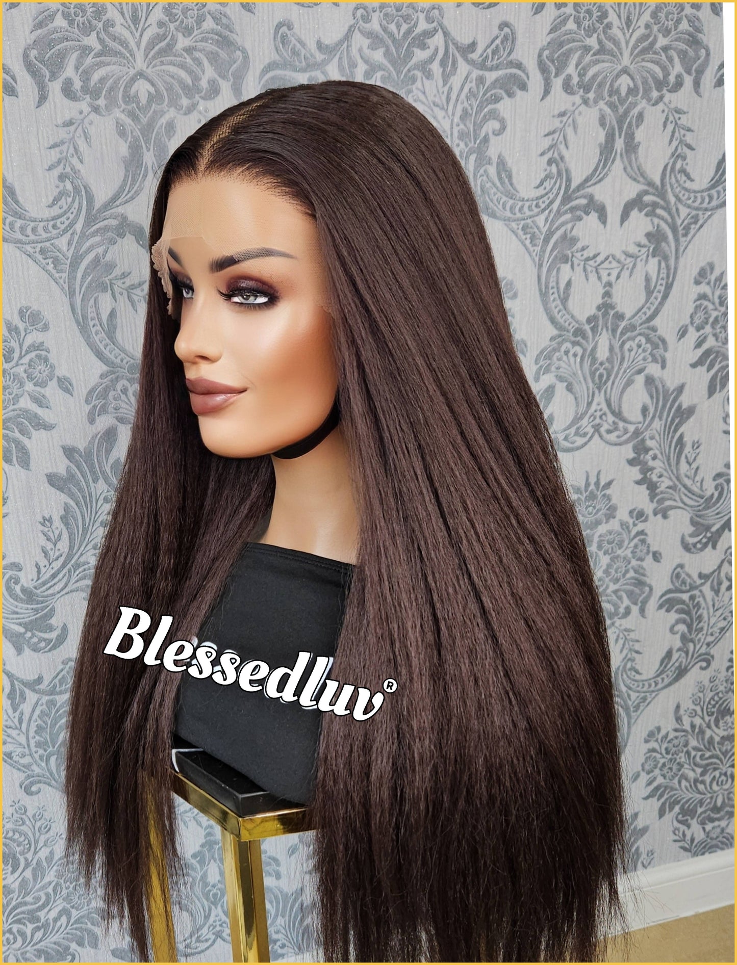 Chichi – 13x6 Premium Human Hair Blend Wig-Wig-Blessedluv.com-Brazilianweave.com