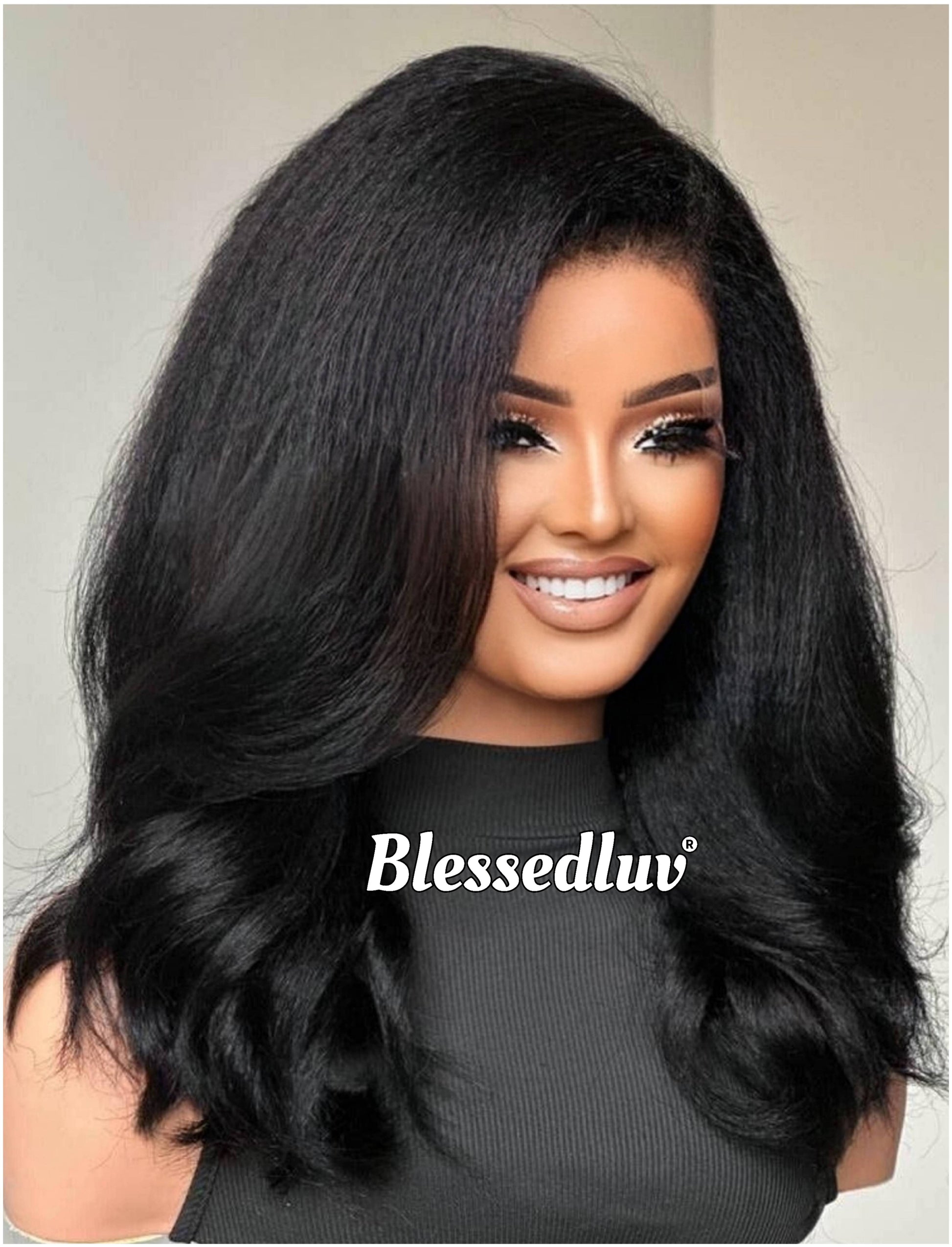 Abiola - 4c Texture Ventilated Kinky Wig-Blessedluv.com-Brazilianweave.com