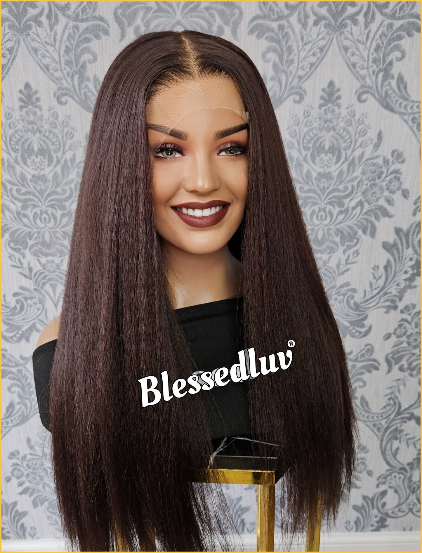 Chichi – 13x6 Premium Human Hair Blend Wig-Wig-Blessedluv.com-Brazilianweave.com
