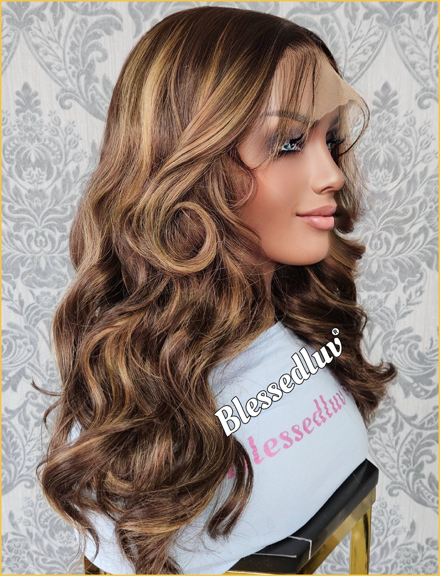 Annie – 13x6 Premium Human Hair Blend Wig-Wig-Blessedluv.com-Brazilianweave.com