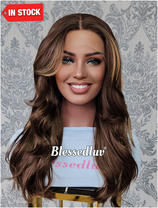 Pamela – Premium Human Hair Blend Wig-Wig-Blessedluv.com-Brazilianweave.com