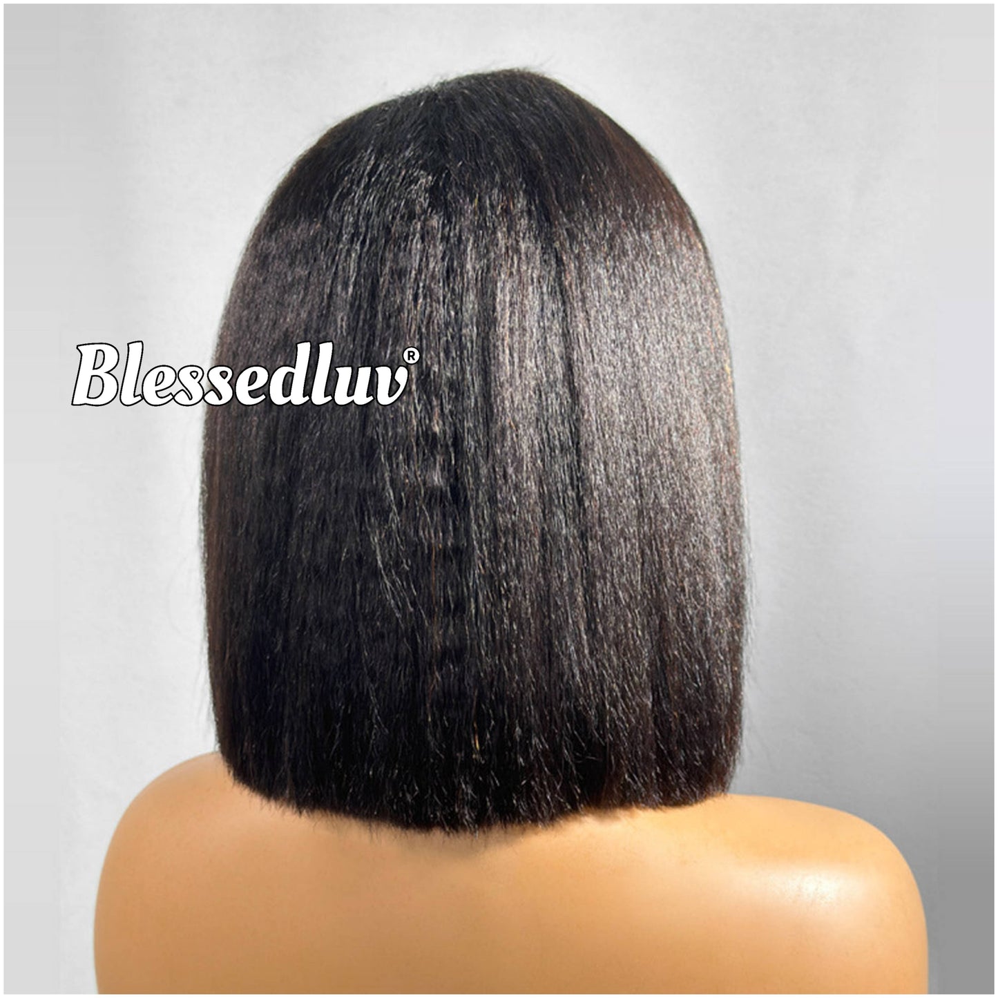 Maryam - 4C Texture Ventilated Bob Wig-Blessedluv.com-Brazilianweave.com