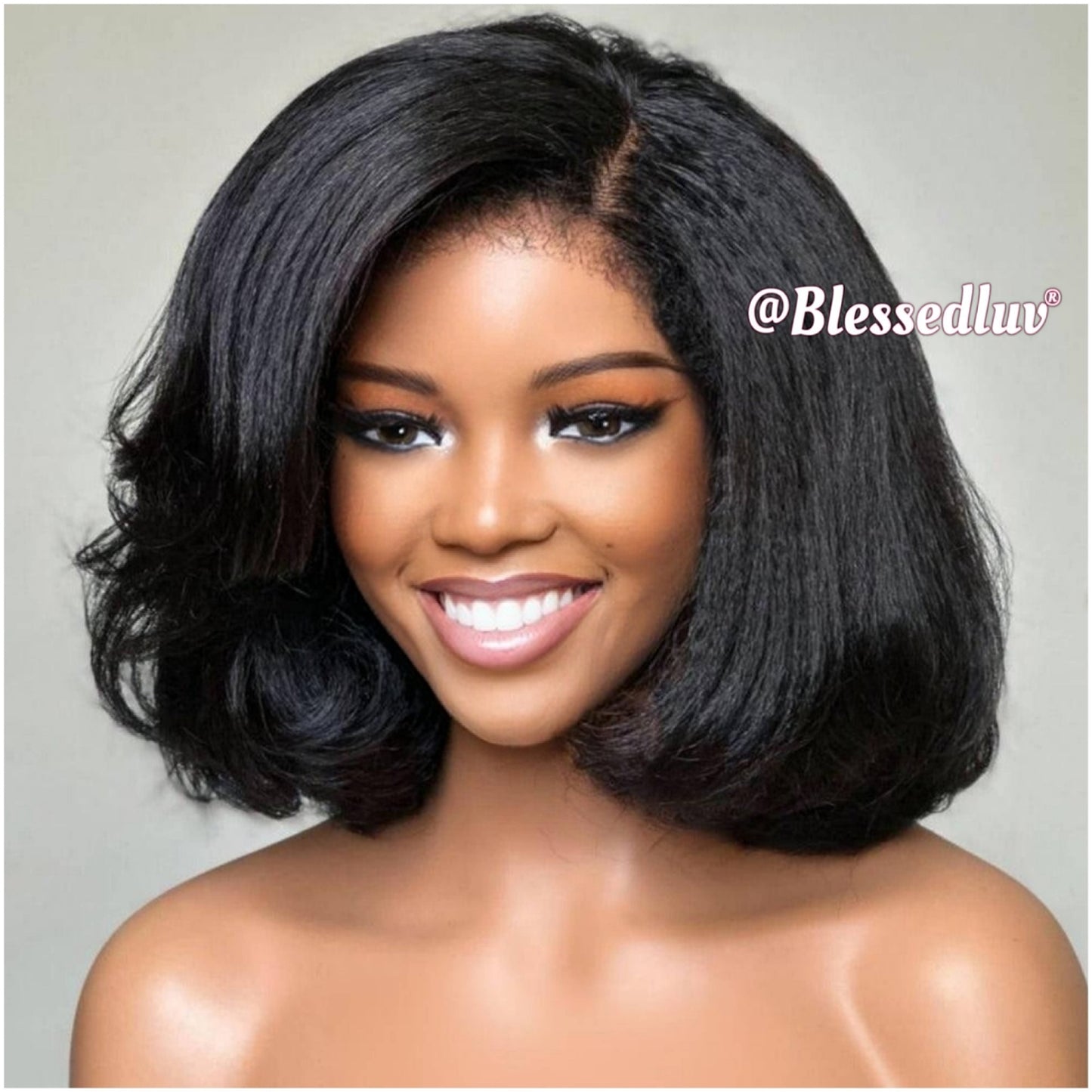 Pauline - 4C Texture Ventilated Bob Wig-Blessedluv.com-Brazilianweave.com