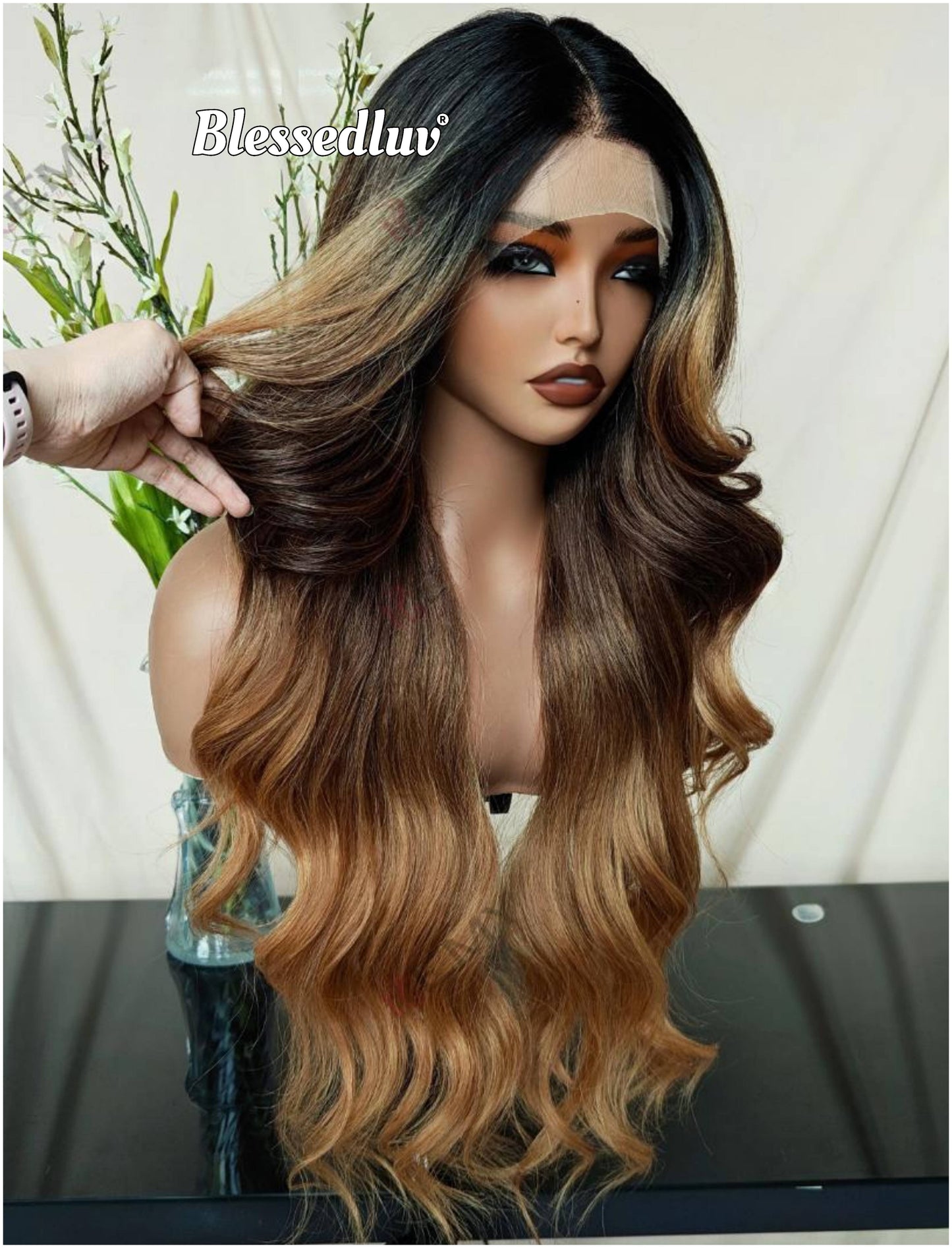 Amelia – Premium Human Hair Blend Wig-Wig-Blessedluv.com-Brazilianweave.com