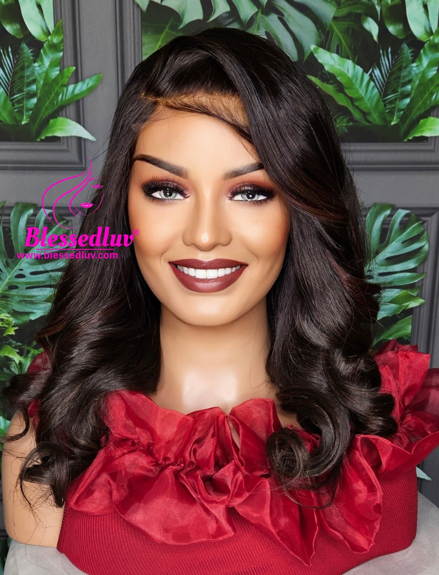 ROSE - Two Tone Raw Brazilian Closure Wig-Wig-Blessedluv.com-Brazilianweave.com