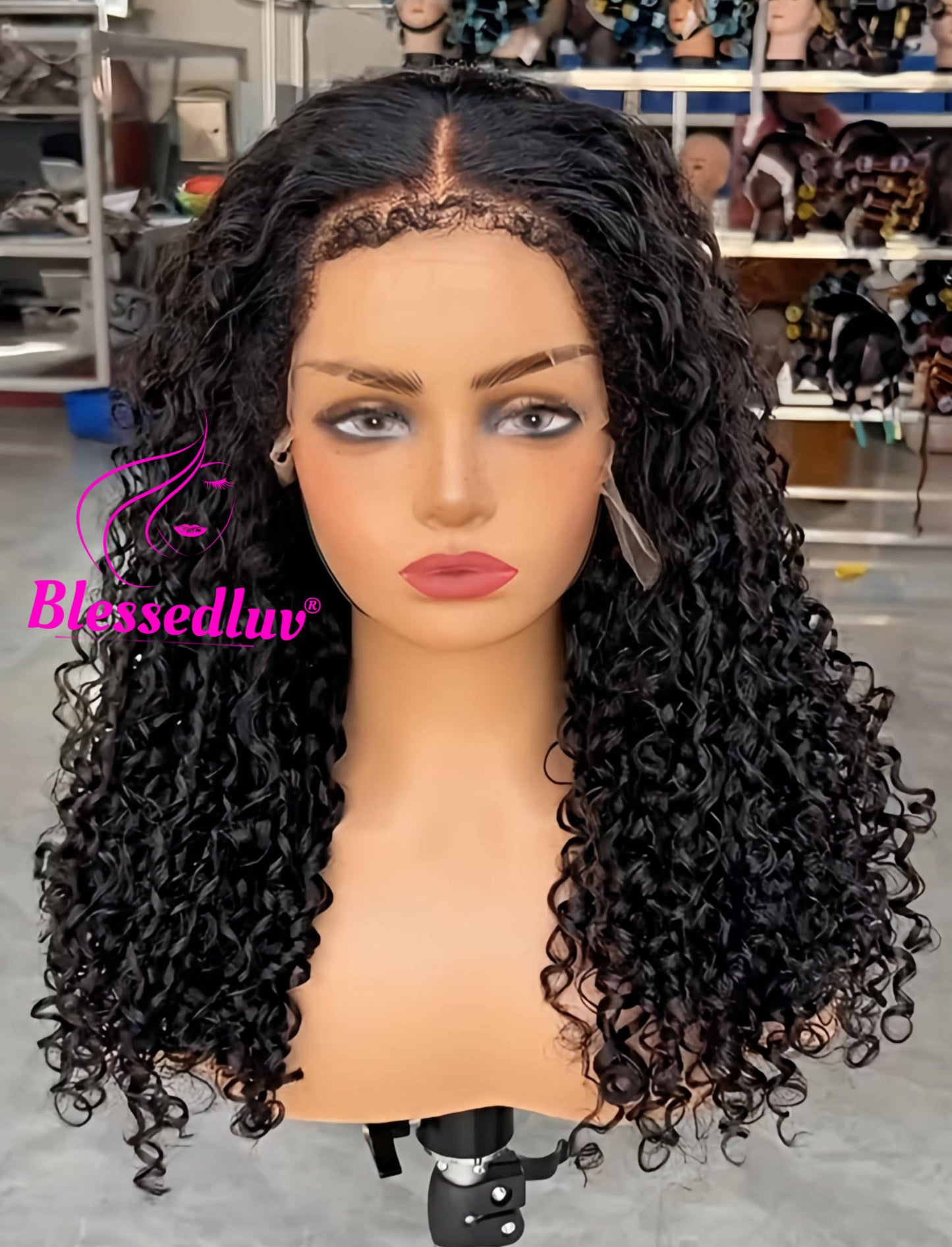 Tammy - HD Lace Fronta lEurasian Curls Wig-Wig-Blessedluv.com-Brazilianweave.com