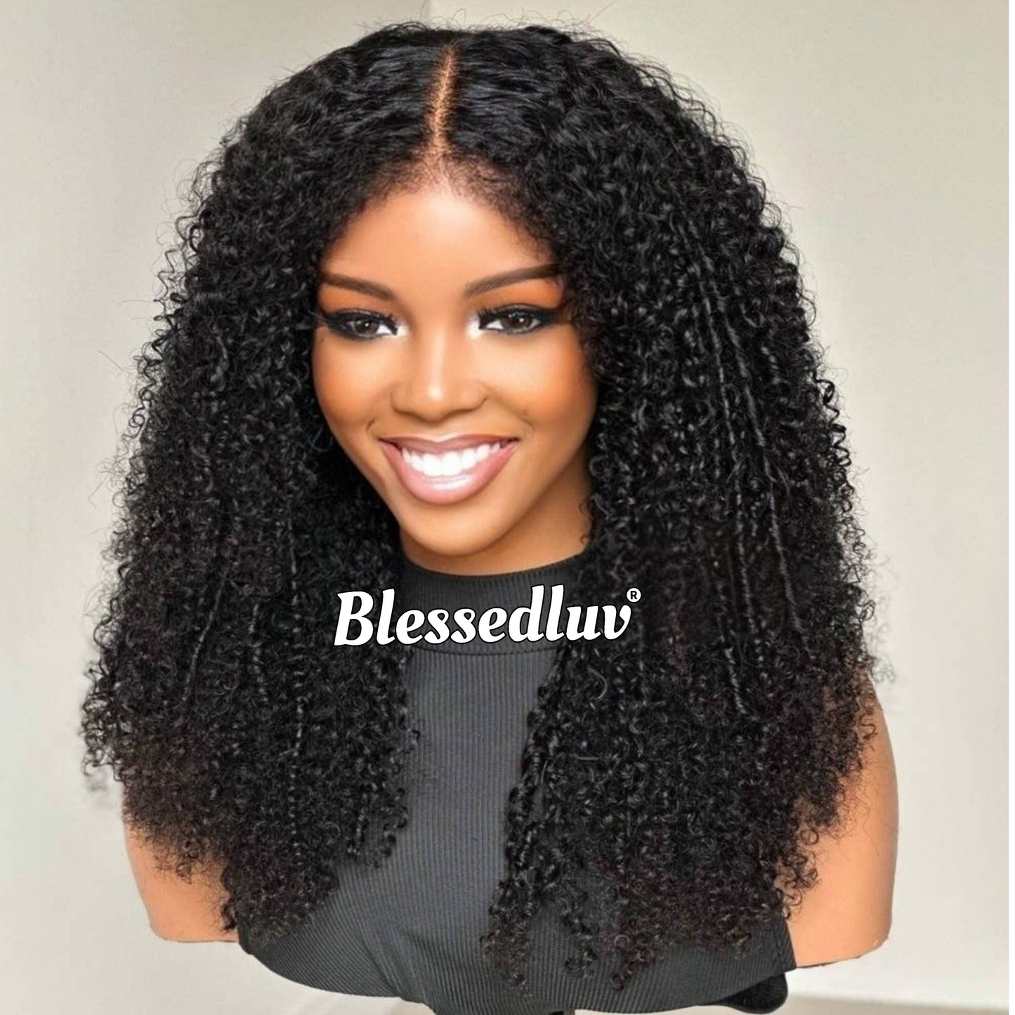 Ngozi - 3C Texture Ventilated Kinky Wig-Blessedluv.com-Brazilianweave.com