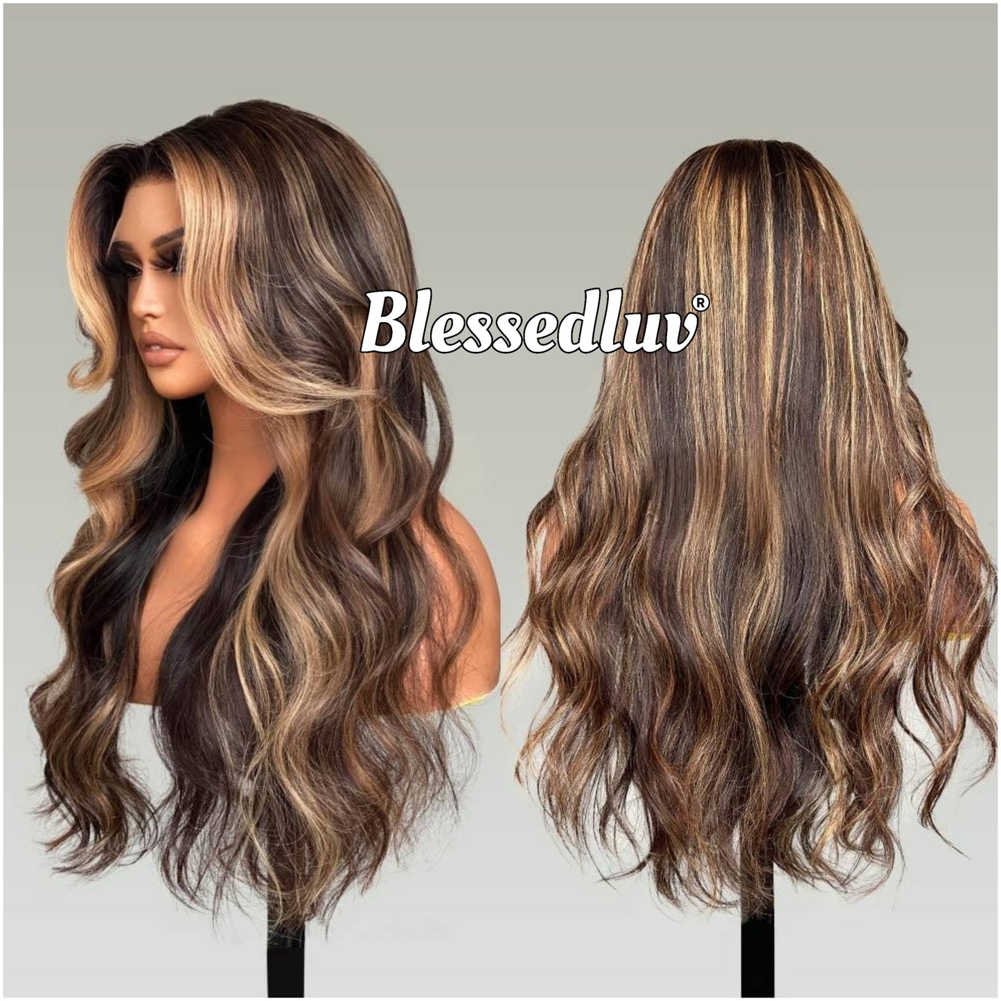 Bella – Glueless Layered HD 7x5 Closure Lace Wig in Balayage, Ready to Wear-Blessedluv.com-Brazilianweave.com