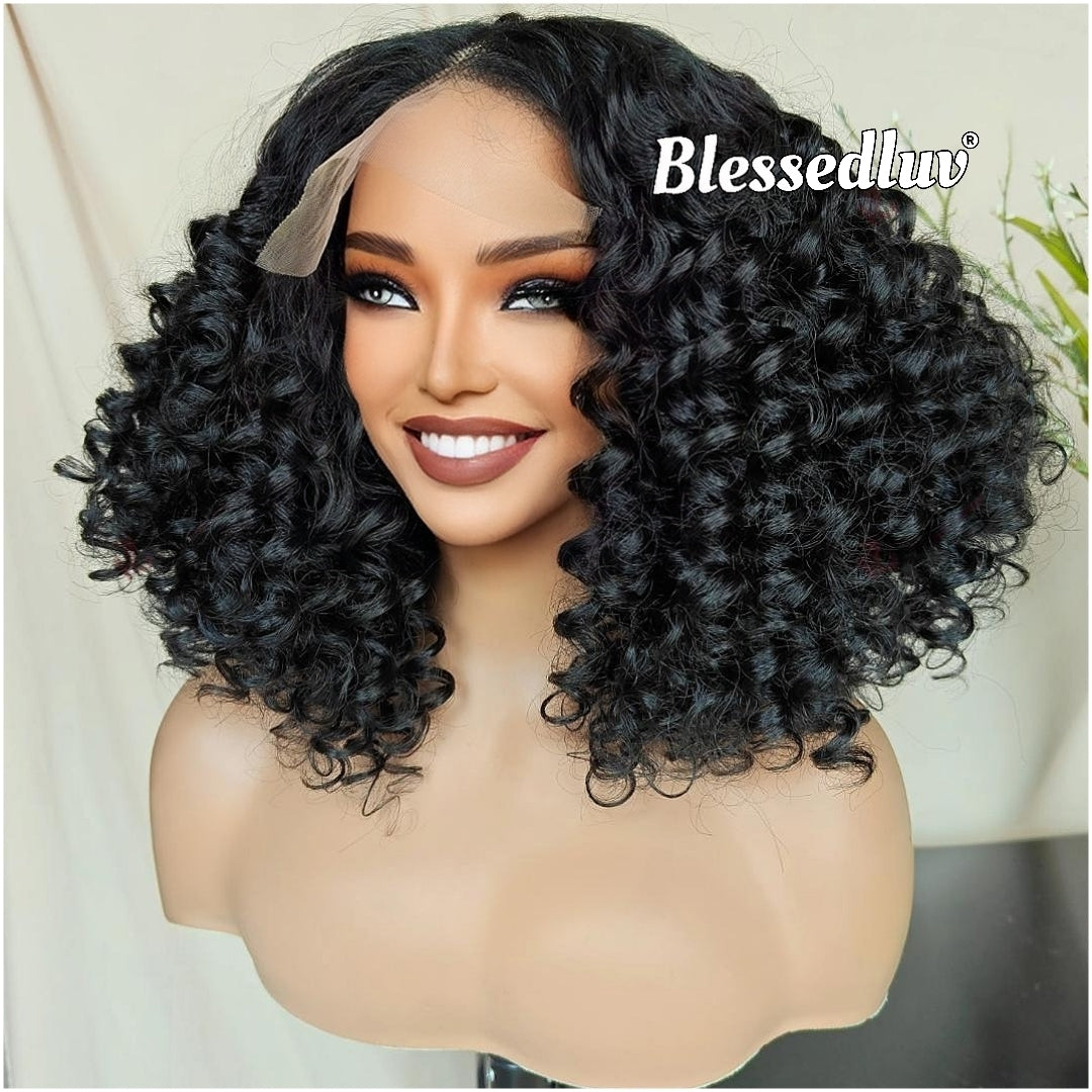 Zuri – Curly Premium Human Hair Blend Wig-Wig-Blessedluv.com-Brazilianweave.com