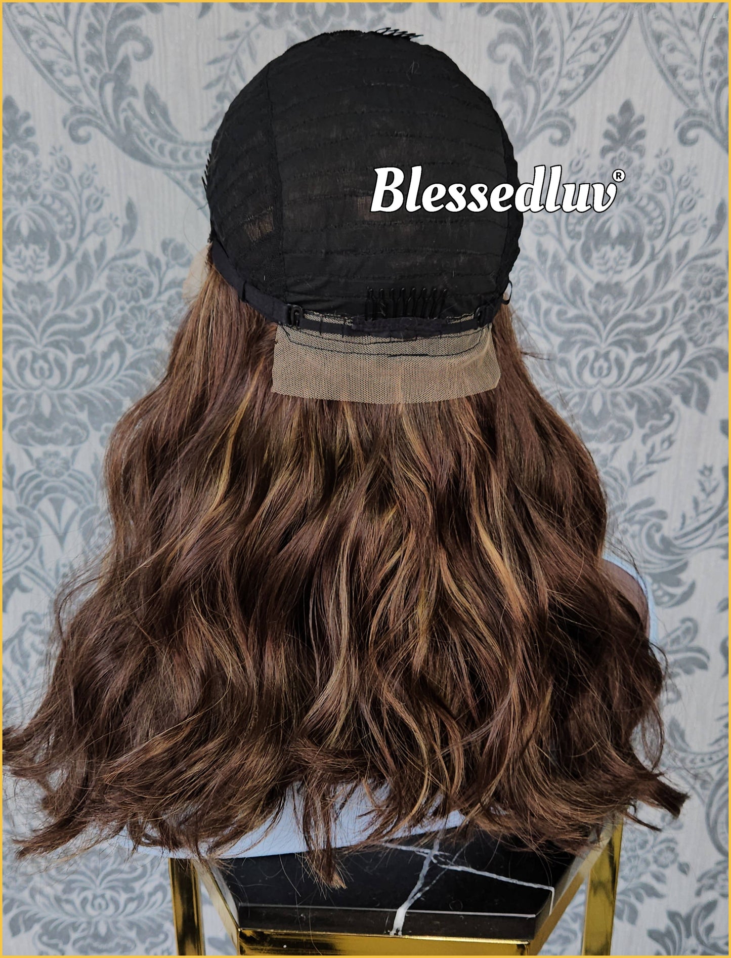 Annie – 13x6 Premium Human Hair Blend Wig-Wig-Blessedluv.com-Brazilianweave.com
