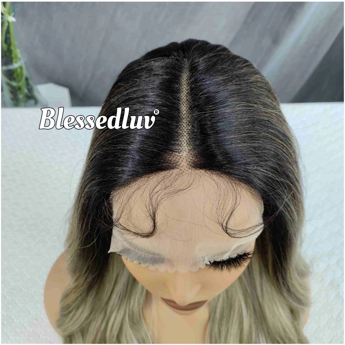 Lacey – Premium Human Hair Blend Wig-Wig-Blessedluv.com-Brazilianweave.com