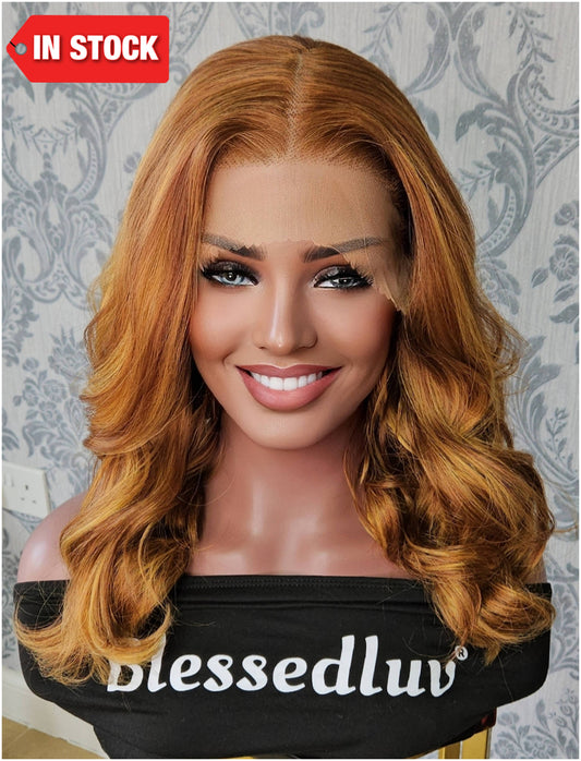 Jennise – 13x6 Premium Human Hair Blend Wig-Wig-Blessedluv.com-Brazilianweave.com