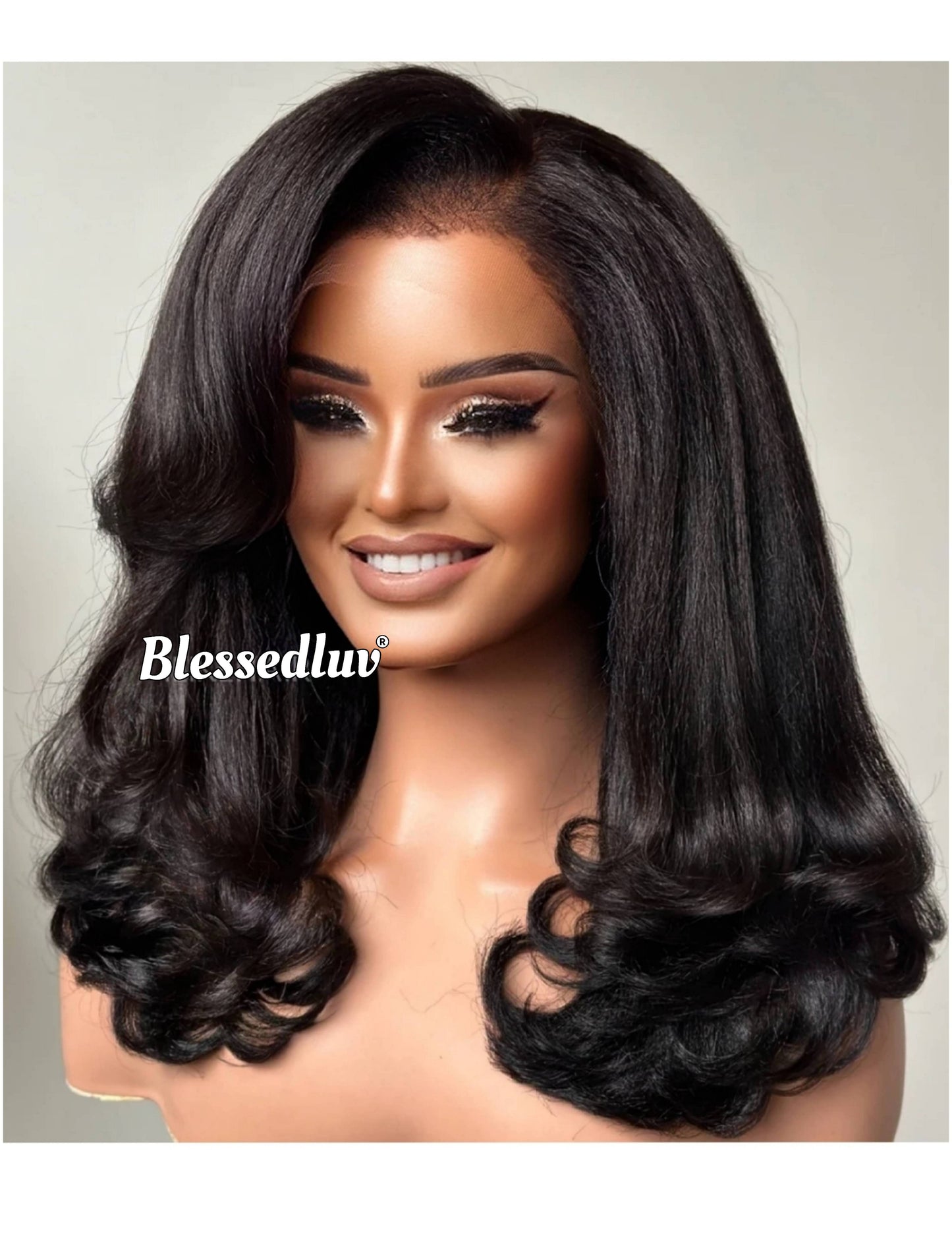 Ada - 4c Texture Ventilated Kinky Wig-Blessedluv.com-Brazilianweave.com
