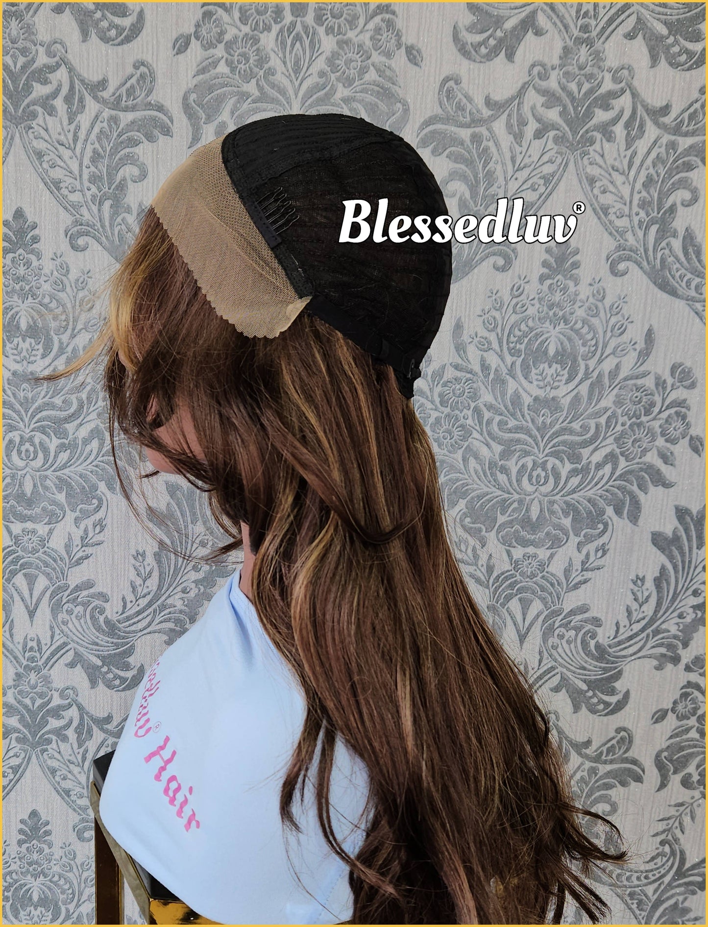 Pamela – Premium Human Hair Blend Wig-Wig-Blessedluv.com-Brazilianweave.com