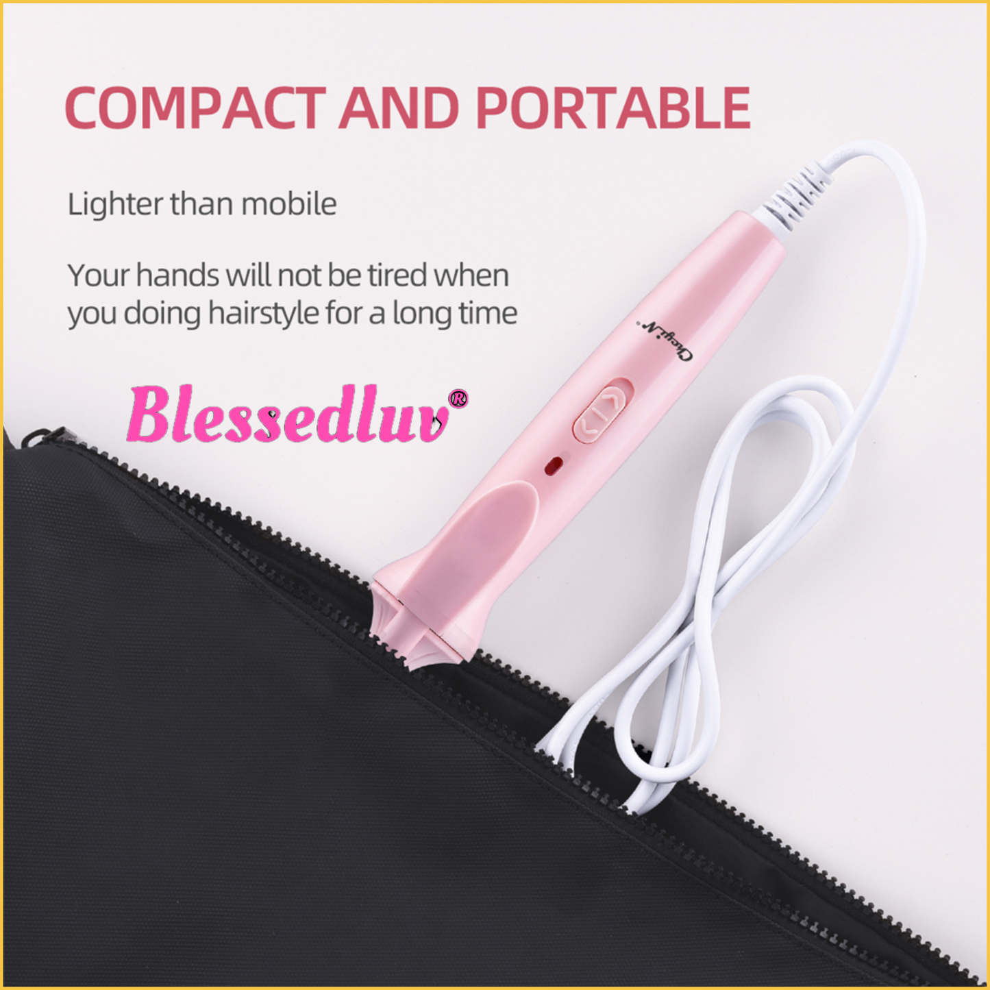 ULTRA Thin Curling Iron-Blessedluv.com-Brazilianweave.com