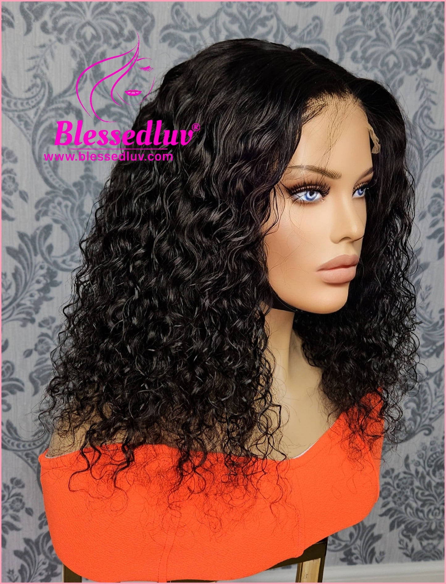 Darcy - HD Lace Curly Closure Wig-WIG-Blessedluv.com-Brazilianweave.com