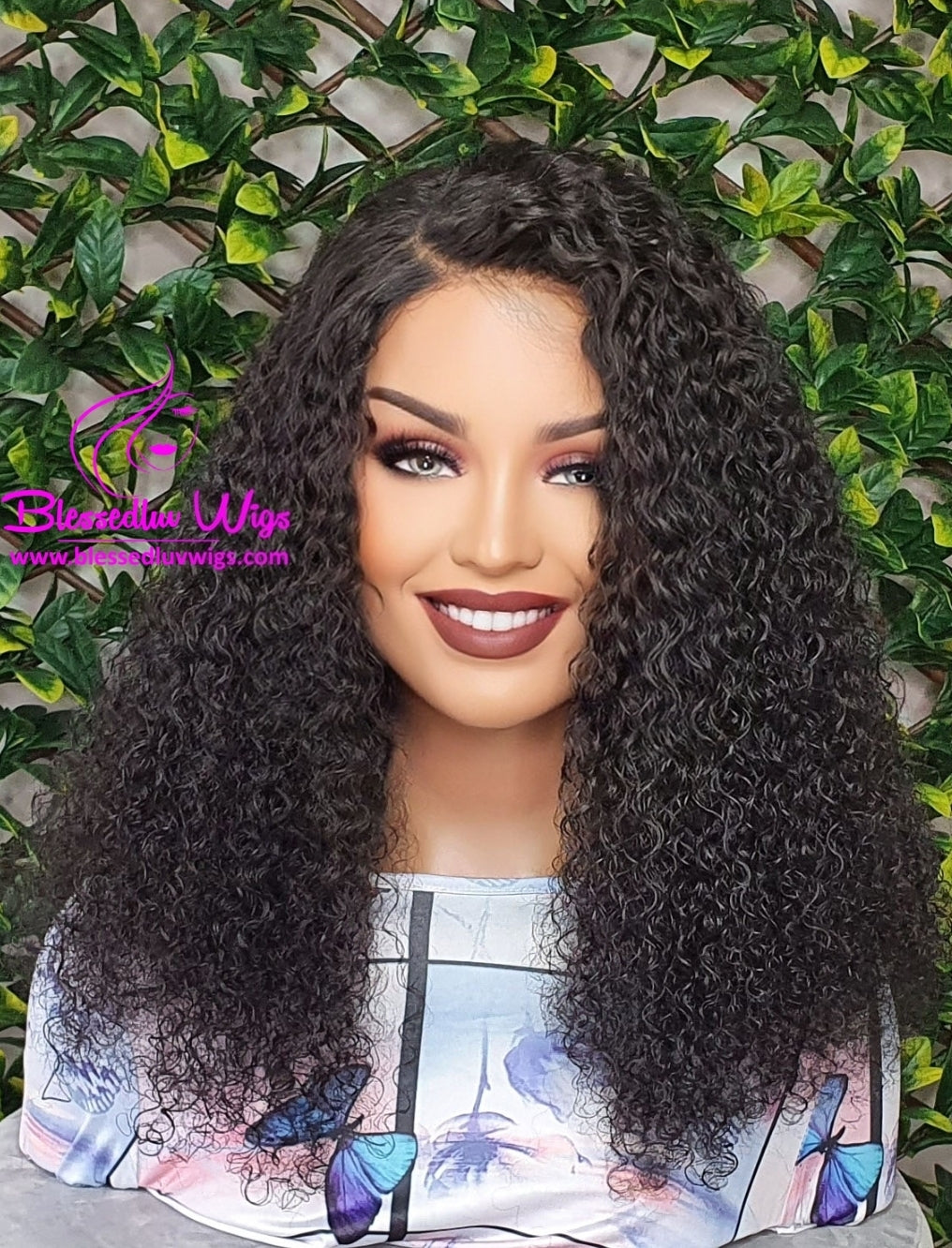 Peyton - Tight Curls Lace Closure Wig- Small Cap Sale-Wig-Blessedluv.com-Brazilianweave.com