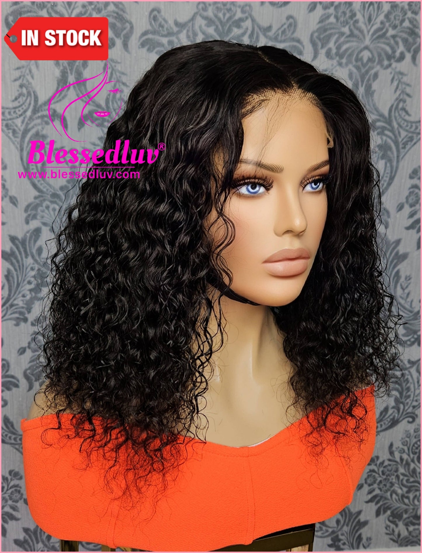 Darcy - HD Lace Curly Closure Wig-WIG-Blessedluv.com-Brazilianweave.com