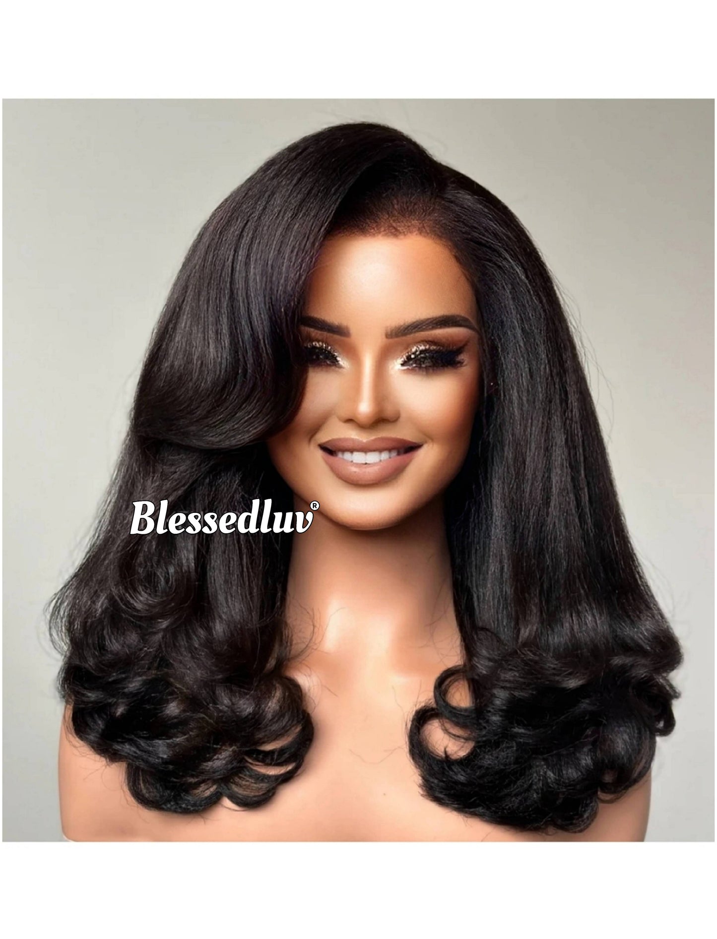 Ada - 4c Texture Ventilated Kinky Wig-Blessedluv.com-Brazilianweave.com