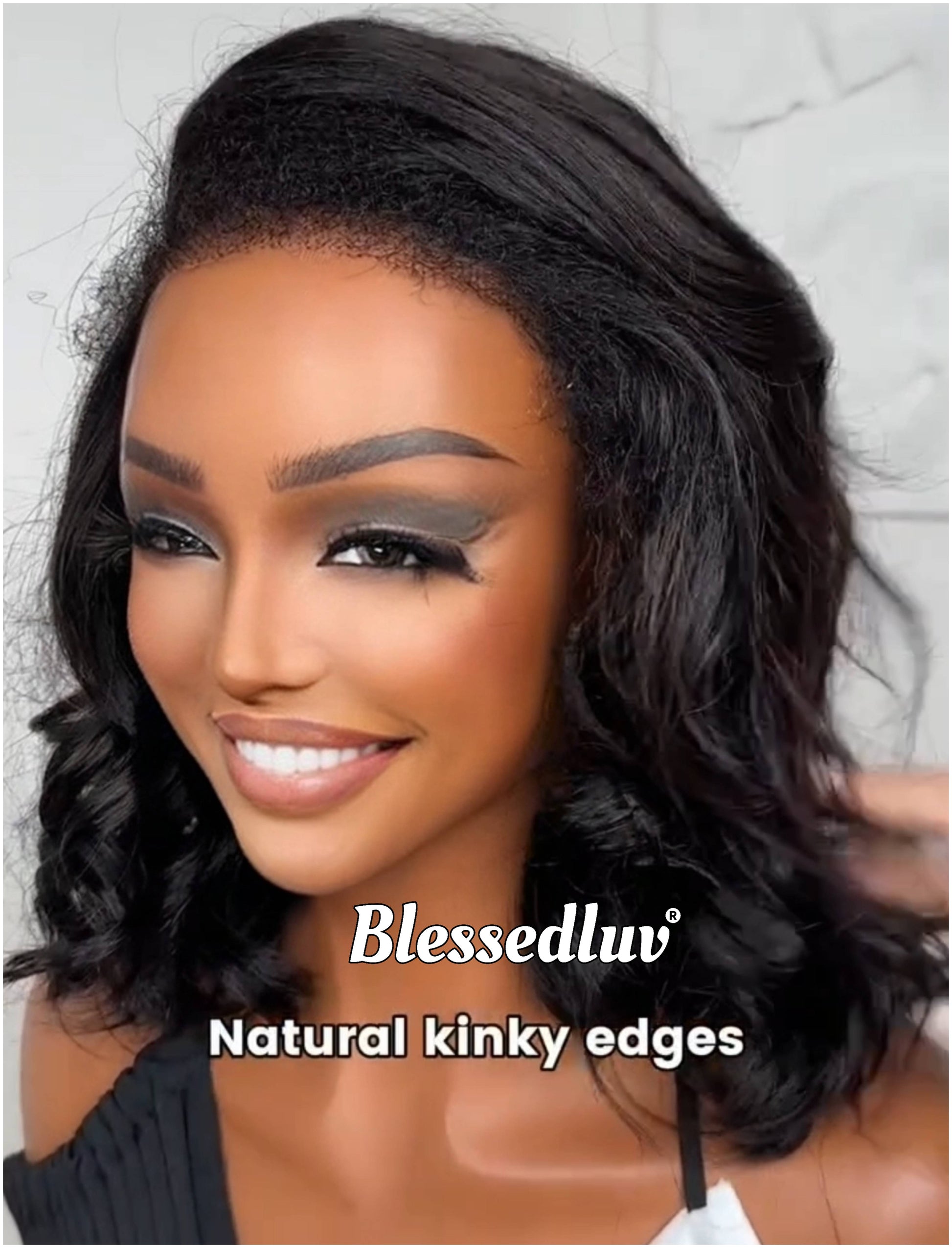 Sharon - 4C Texture Ventilated Bob Wig-Blessedluv.com-Brazilianweave.com