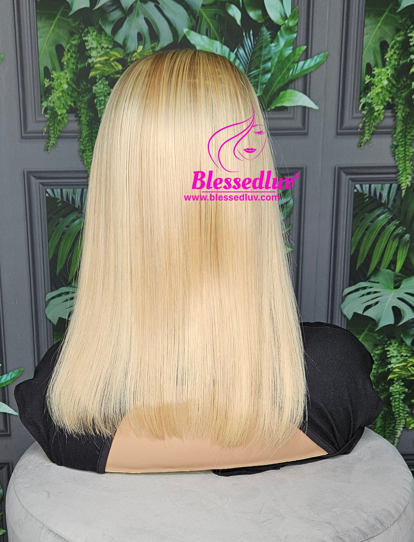 Carlie - Blonde Frontal Bob Wig - SALE-Wigs-www.blessedluv.com-Brazilianweave.com