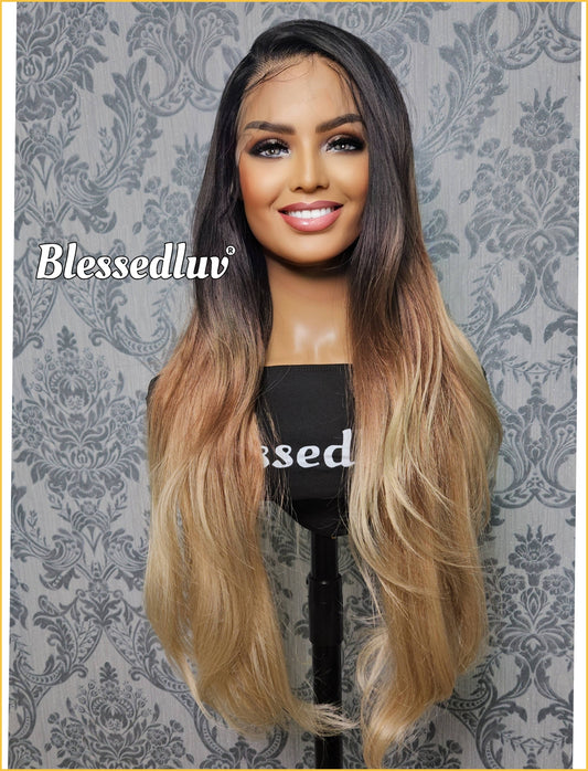Isia – 13x6 Premium Human Hair Blend Wig-Wig-Blessedluv.com-Brazilianweave.com
