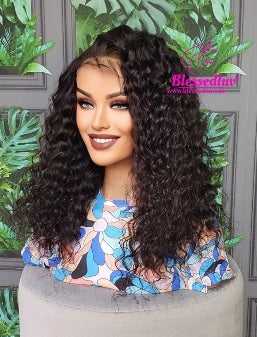 Ruby - Deep Curl Lace Closure Wig-Wigs-www.blessedluv.com-Brazilianweave.com